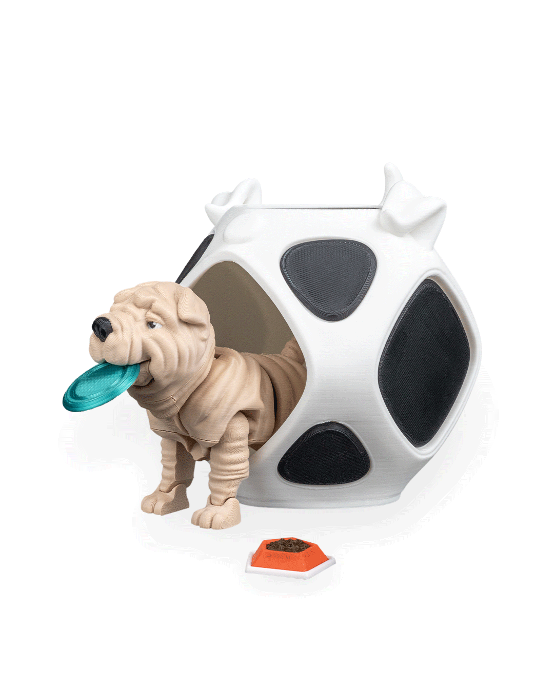 Shar Pei – Articulated Dog Toy
