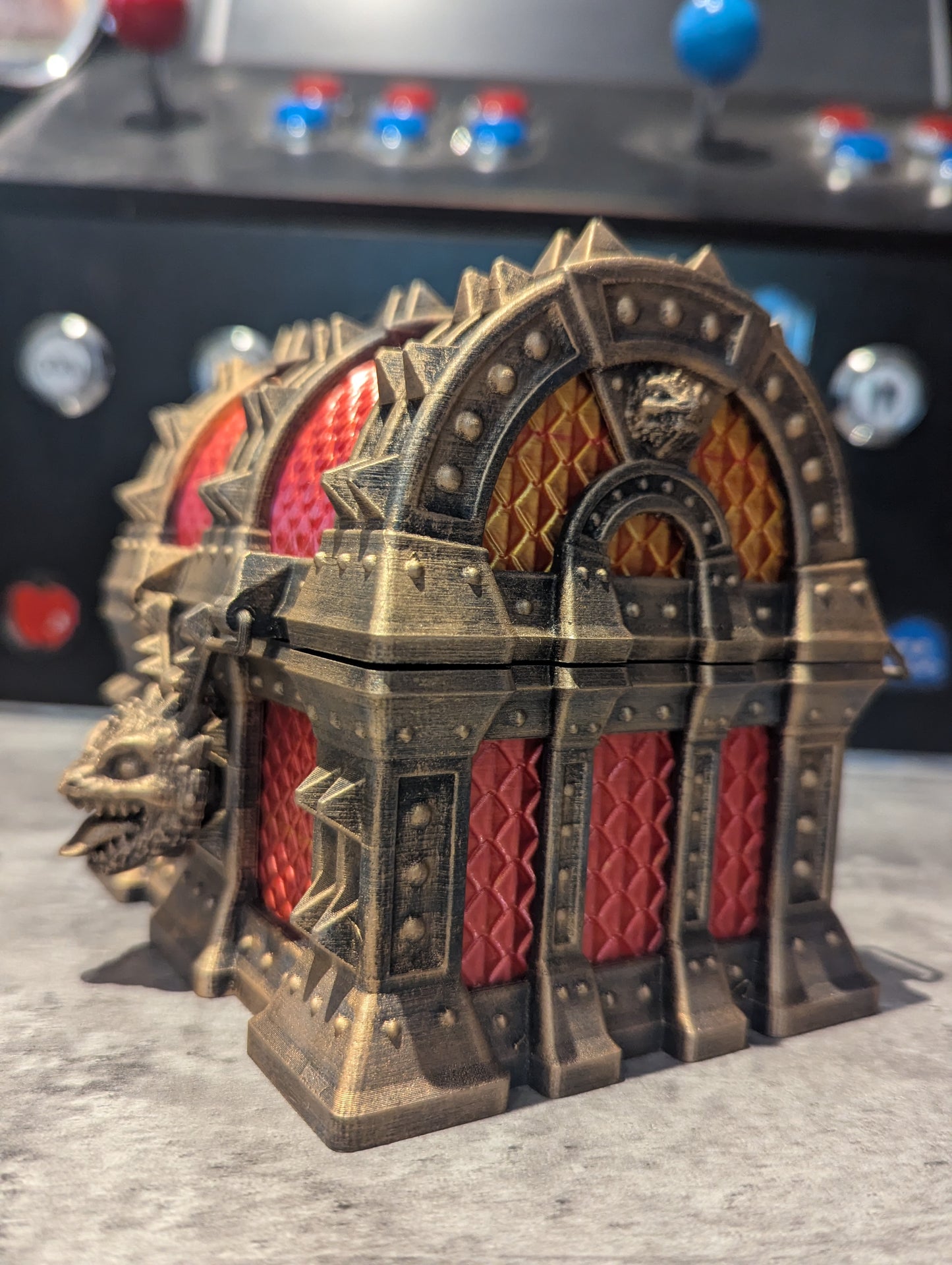 Dragon Chest Dice Box/Tower