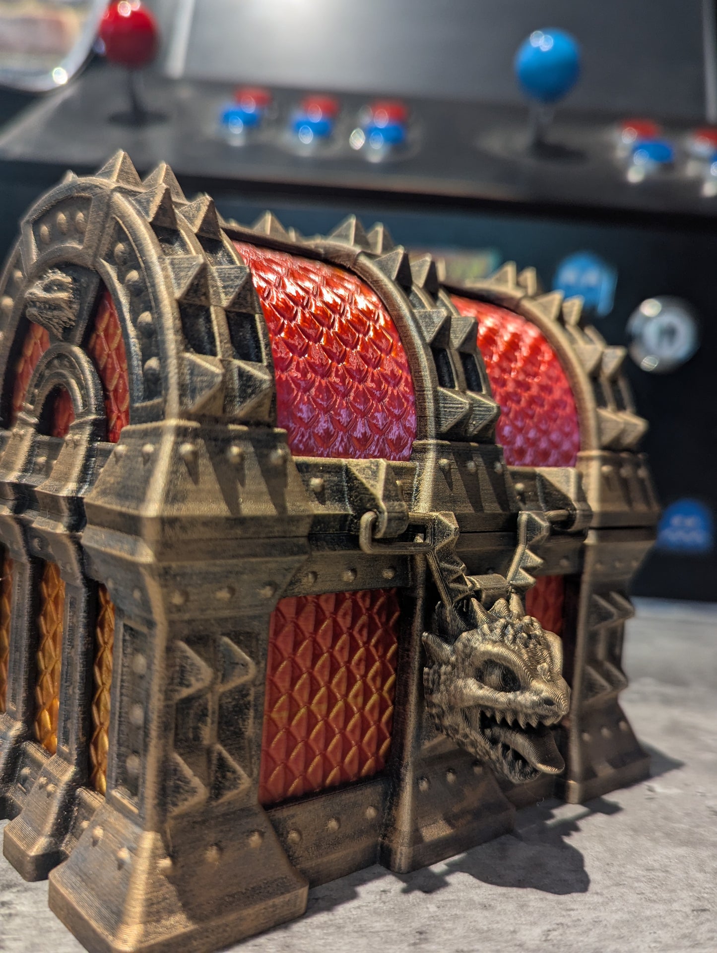 Dragon Chest Dice Box/Tower
