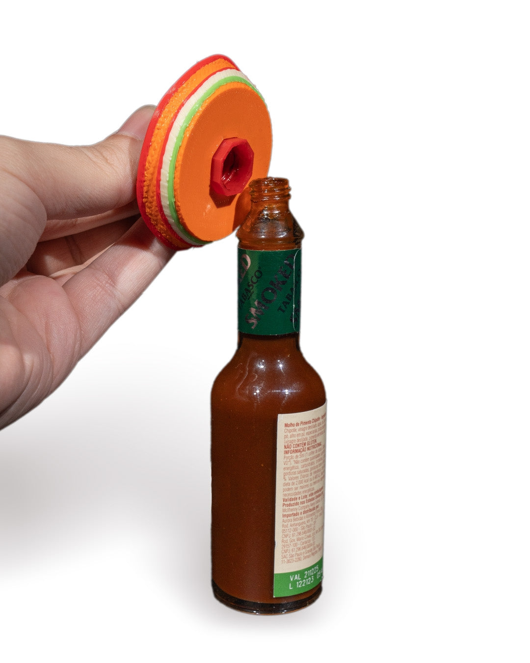 Sombrero Keychain & Tabasco Topper