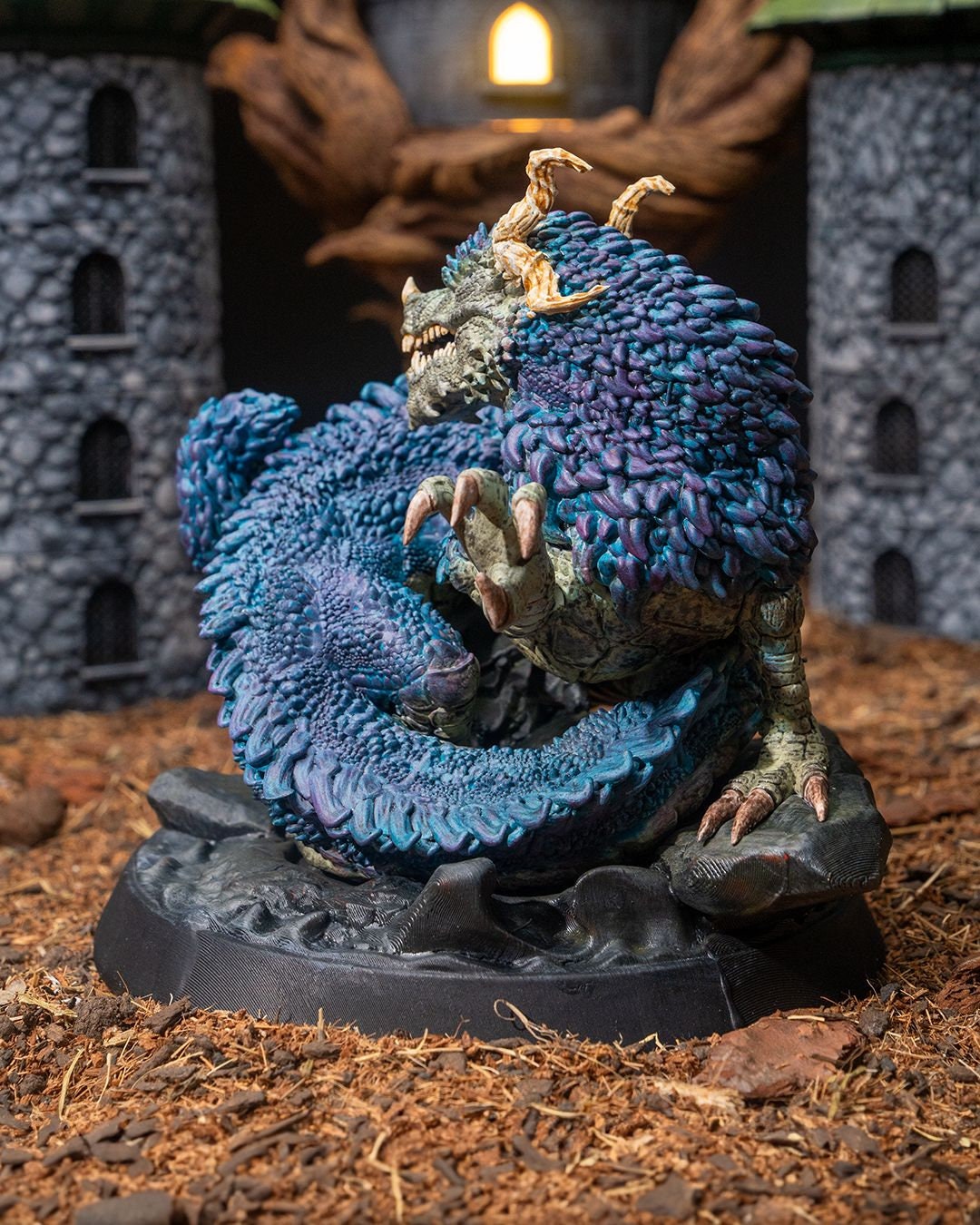 Oriental Dragon - Monster| UNPAINTED | Tabletop Scale | TTRPG D&D Miniature | DnD