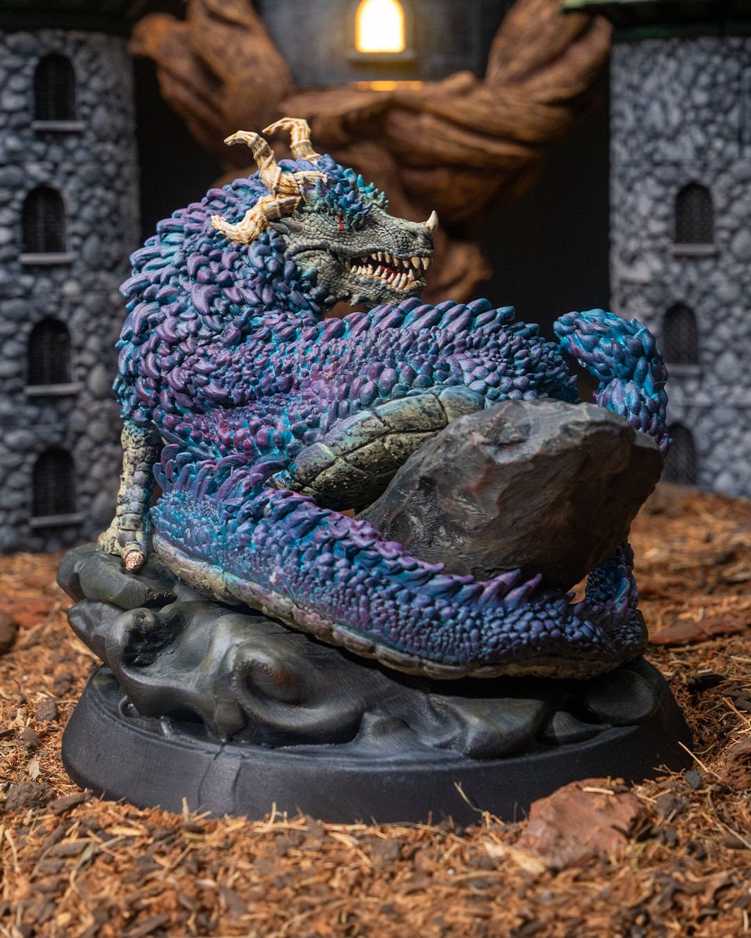 Oriental Dragon - Monster| UNPAINTED | Tabletop Scale | TTRPG D&D Miniature | DnD