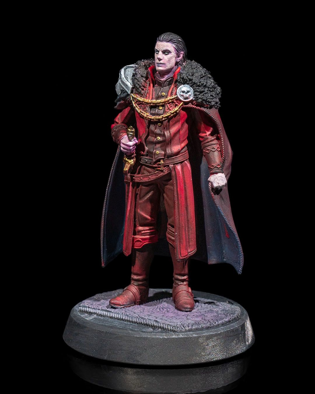 Vyesant Vampire Lord | UNPAINTED | Tabletop Scale | TTRPG D&D Miniature | DnD