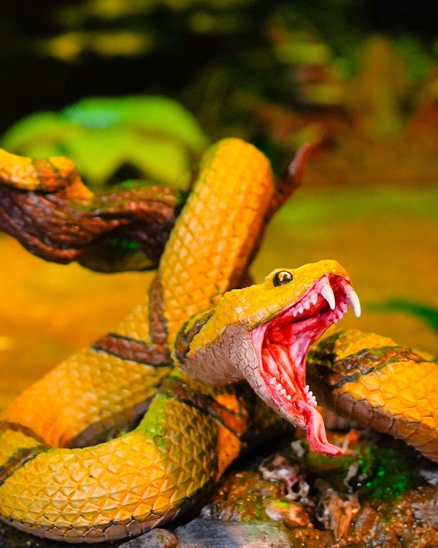 Giant Snake | UNPAINTED | Tabletop Scale | TTRPG D&D Miniature | DnD