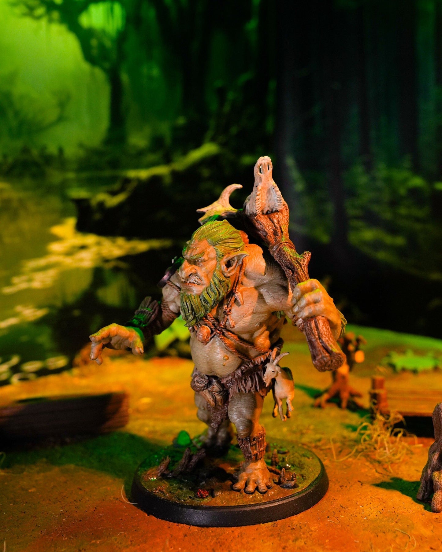 Groto - Swamp Giant | UNPAINTED | Tabletop Scale | TTRPG D&D Miniature | DnD