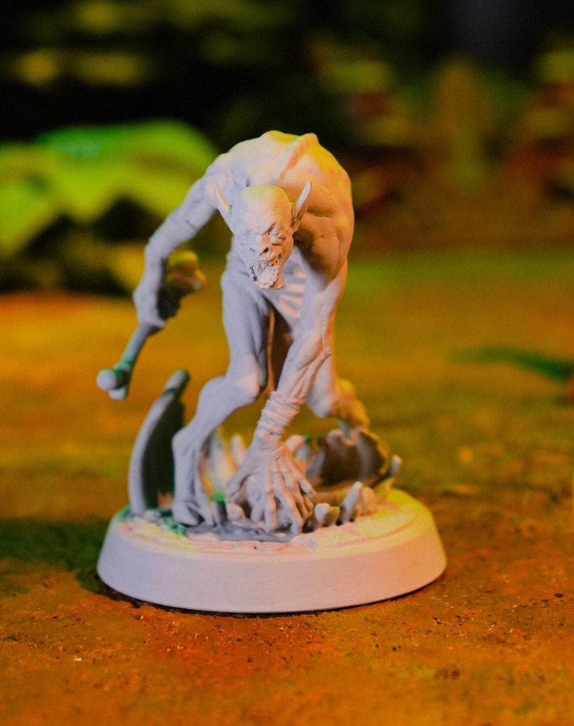 Swap Ghoul | UNPAINTED | Tabletop Scale | TTRPG D&D Miniature | DnD