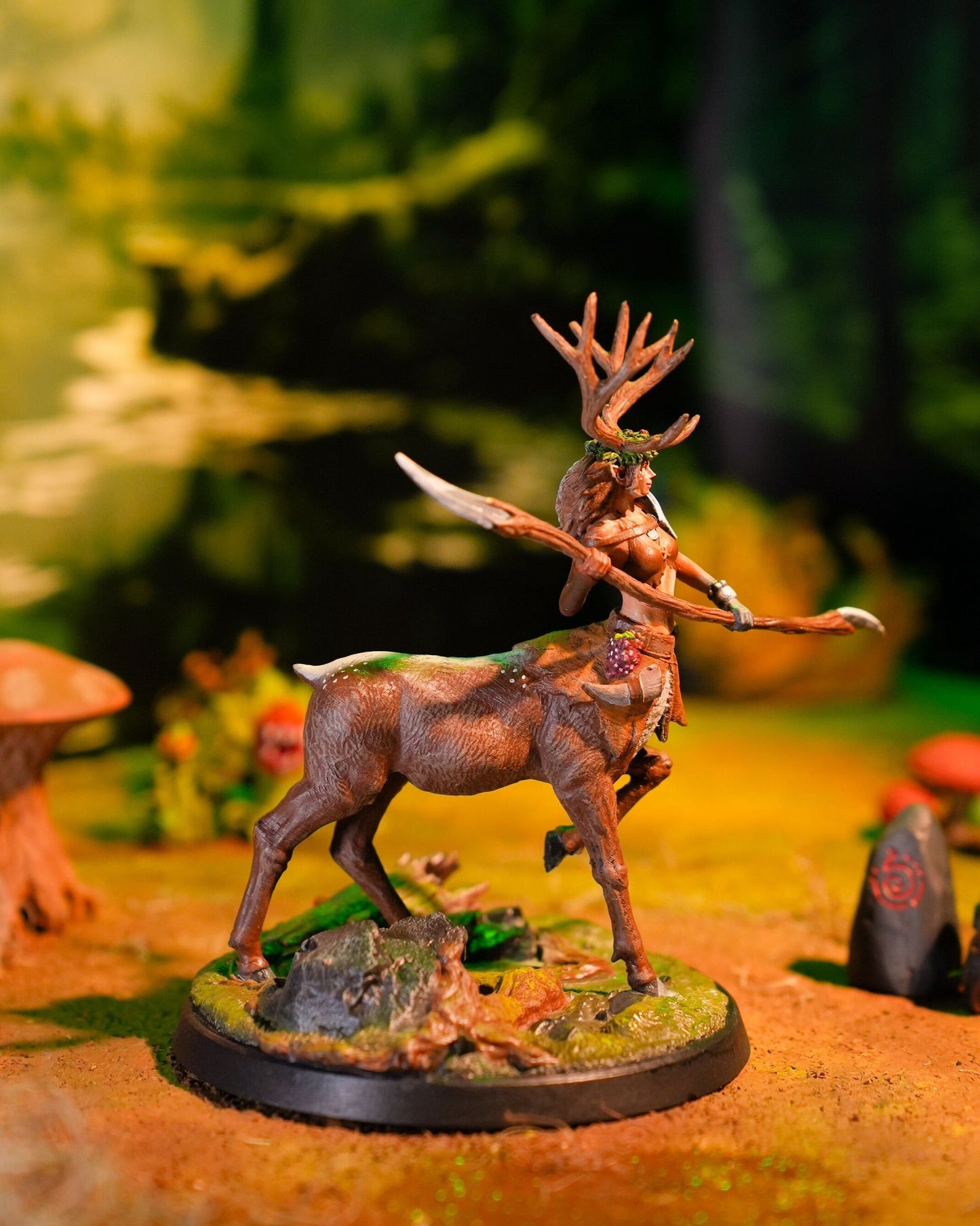 Sylvana, Dryad Centaur | UNPAINTED | Tabletop Scale | TTRPG D&D Miniature | DnD