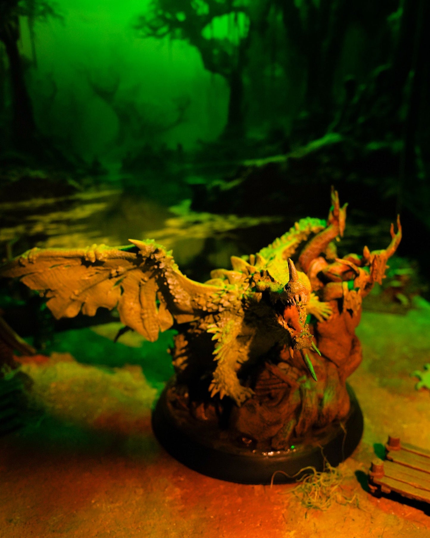 The Marsh Dragon | UNPAINTED | Tabletop Scale | TTRPG D&D Miniature | DnD