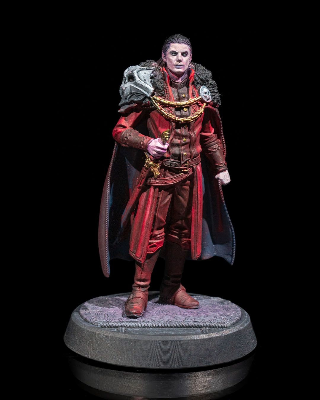 Vyesant Vampire Lord | UNPAINTED | Tabletop Scale | TTRPG D&D Miniature | DnD