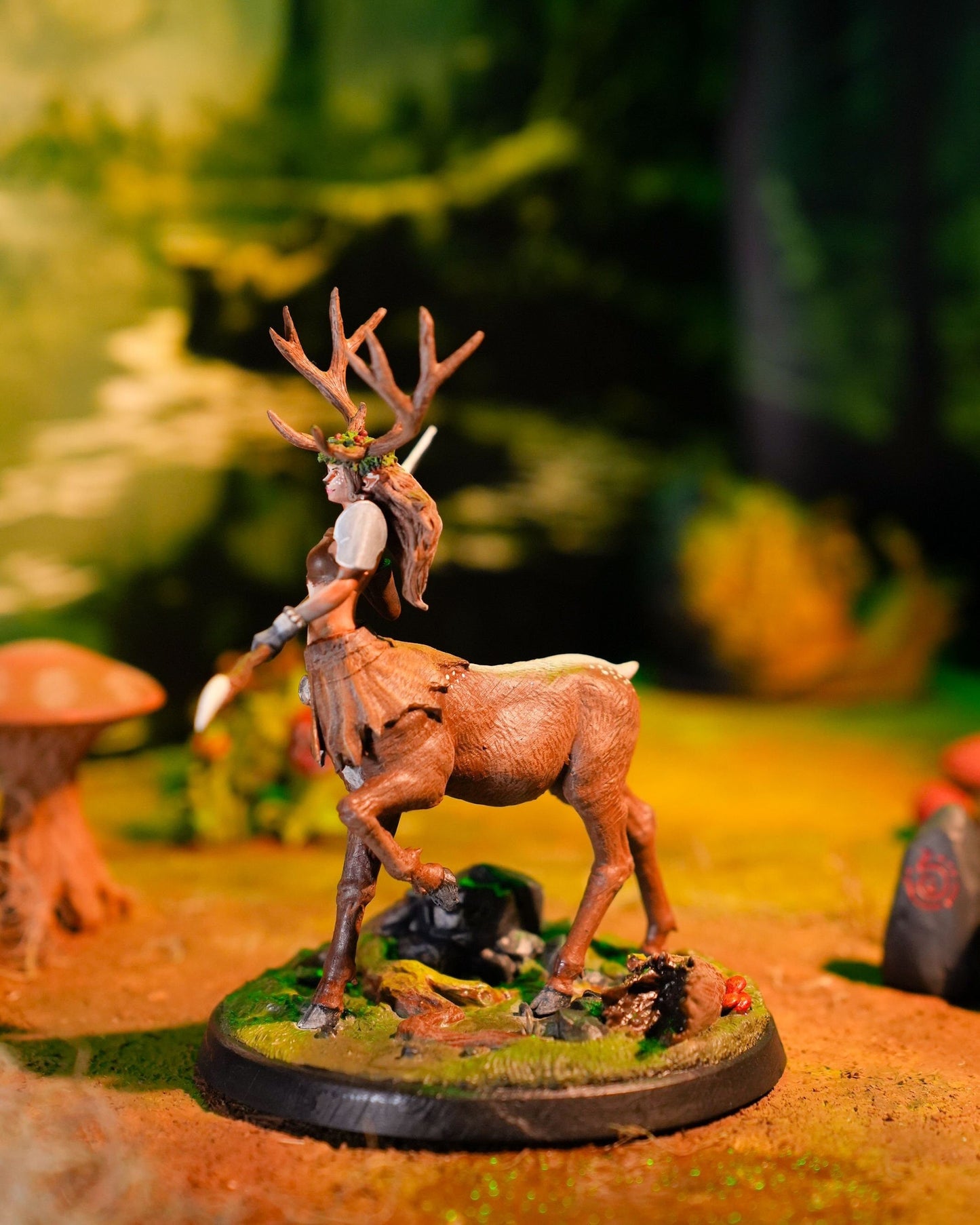 Sylvana, Dryad Centaur | UNPAINTED | Tabletop Scale | TTRPG D&D Miniature | DnD