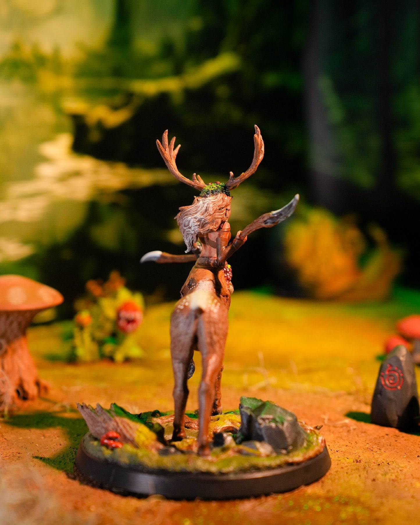 Sylvana, Dryad Centaur | UNPAINTED | Tabletop Scale | TTRPG D&D Miniature | DnD