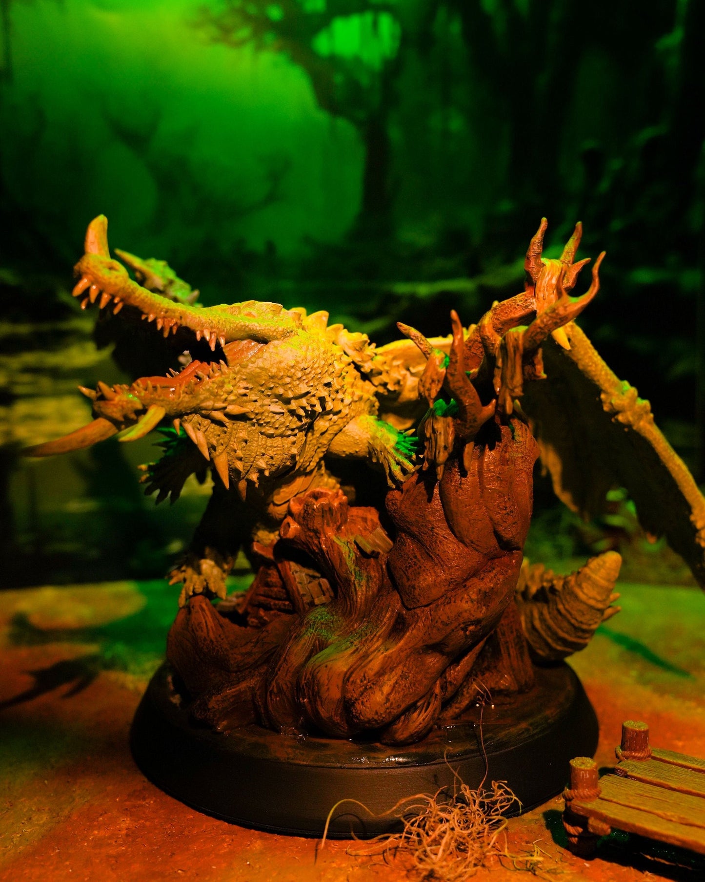 The Marsh Dragon | UNPAINTED | Tabletop Scale | TTRPG D&D Miniature | DnD