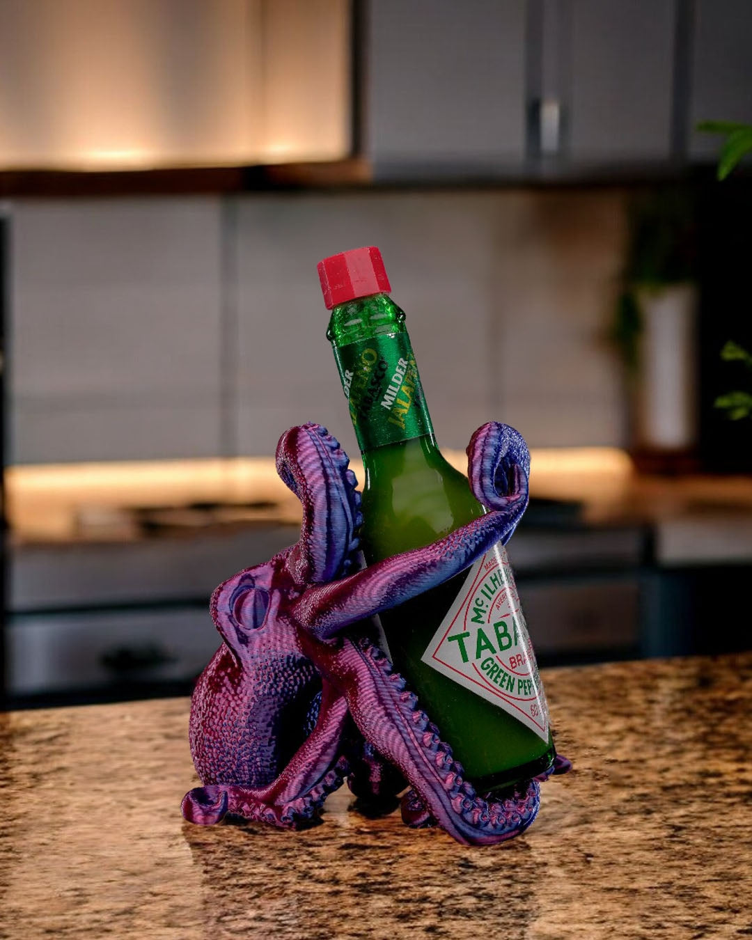 Octopus Tabasco Sauce Bottle Holder