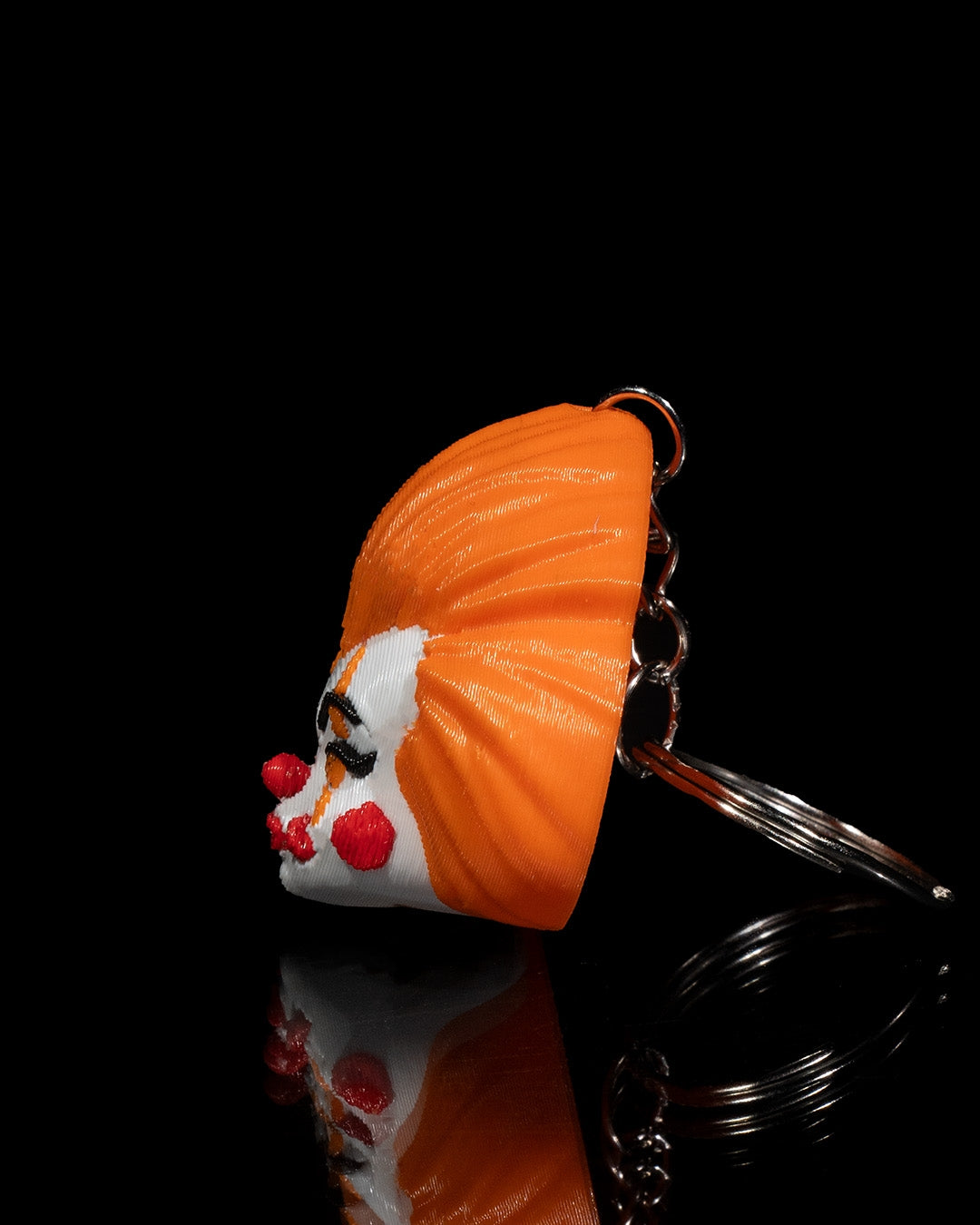 Penny the Wise Clown Head Keychain