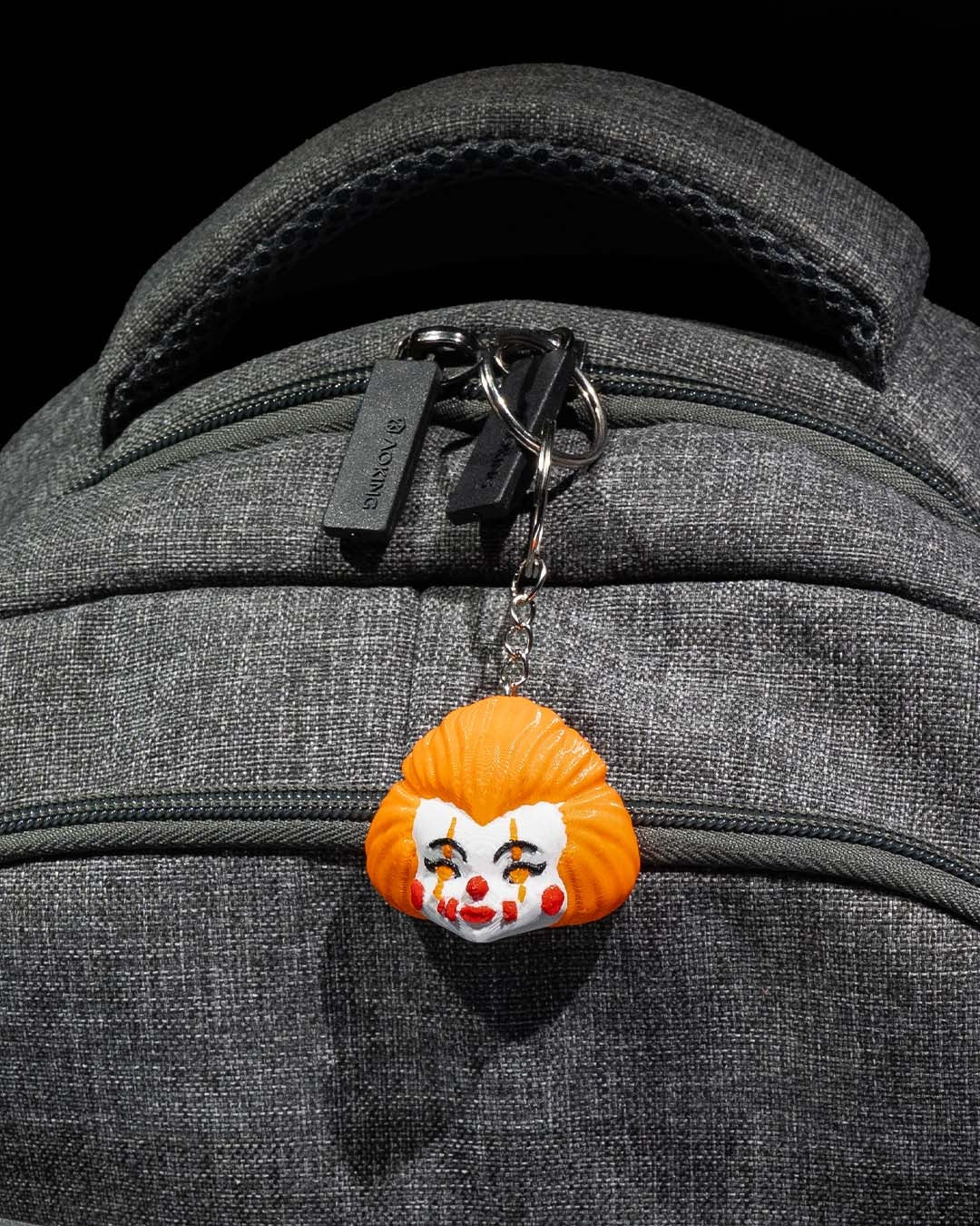 Penny the Wise Clown Head Keychain