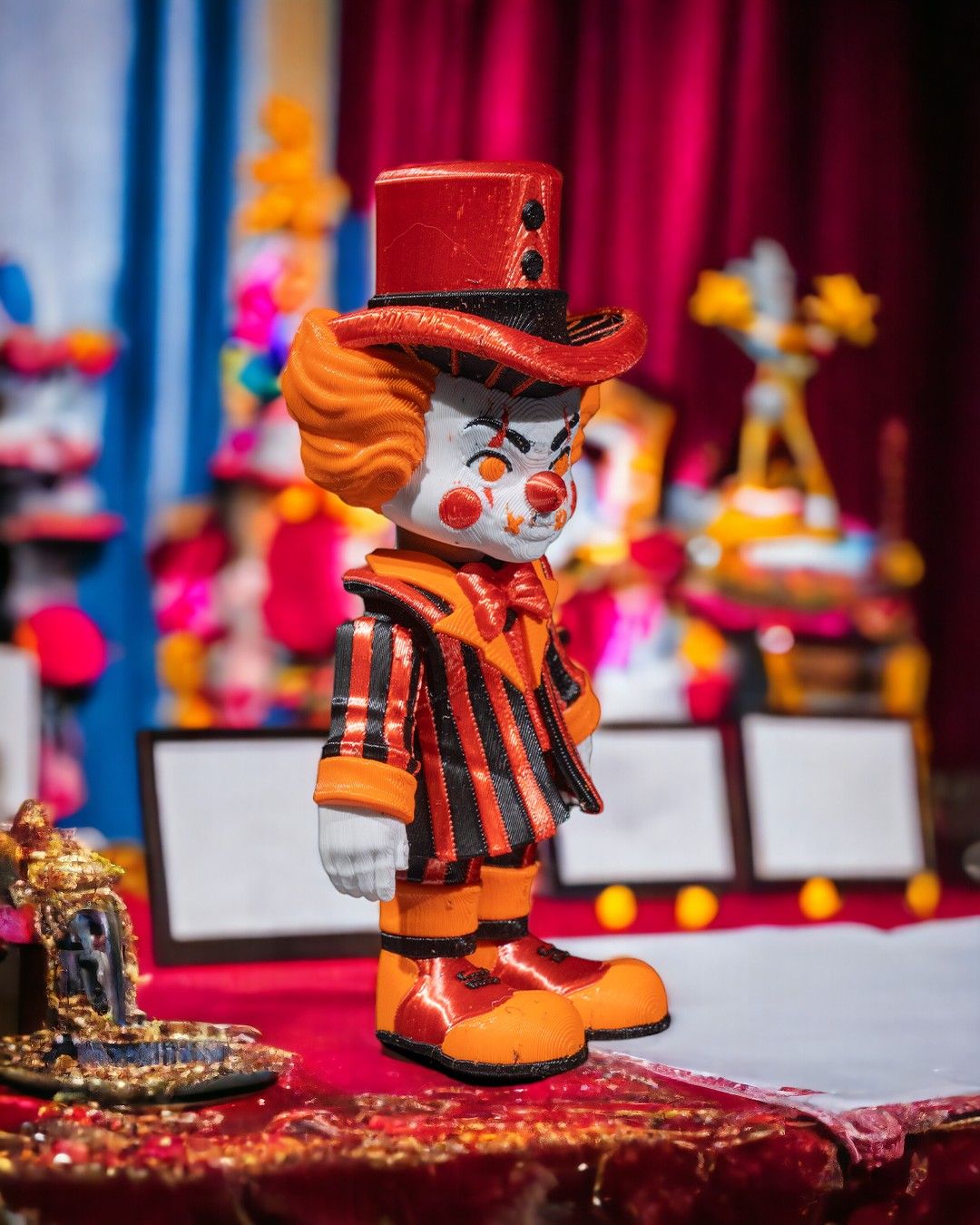 Bobby, the Fool - Articulated Clown