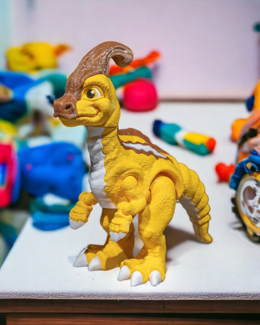 Playful Parasaurolophus