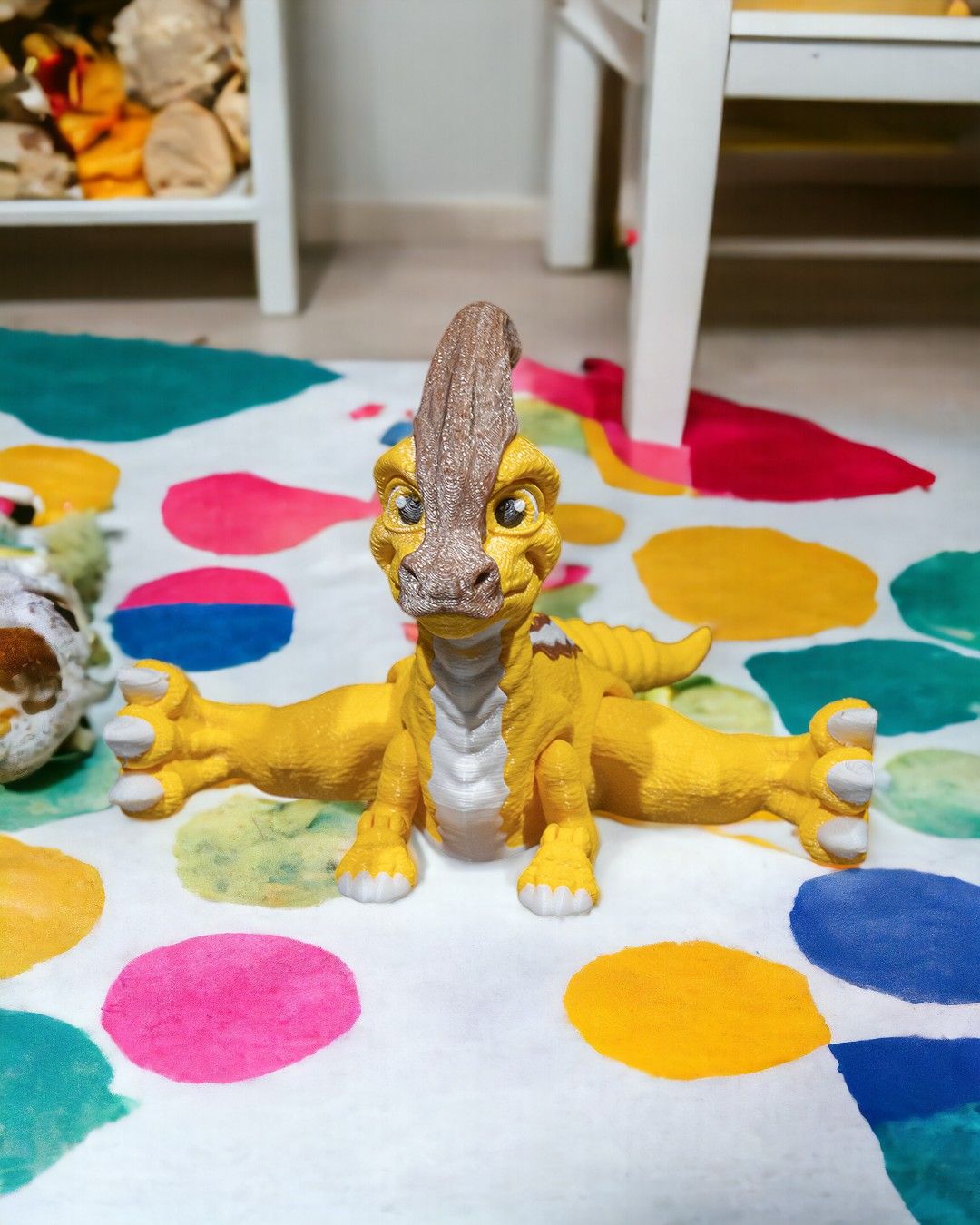 Playful Parasaurolophus