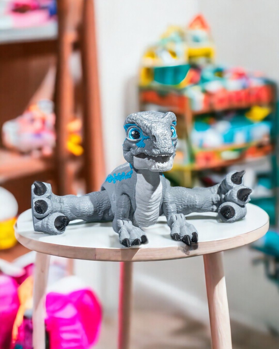 Vibrant Velociraptor