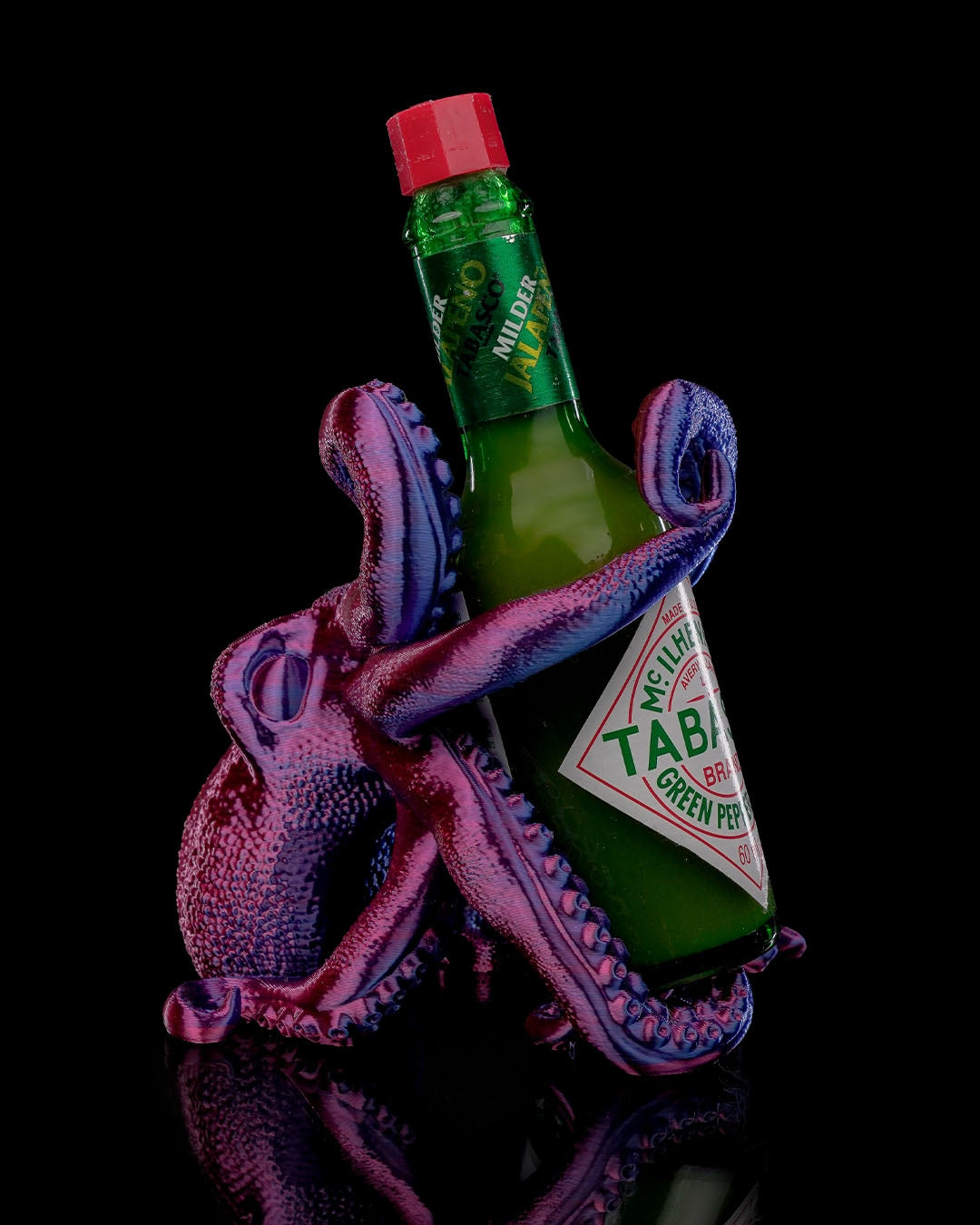 Octopus Tabasco Sauce Bottle Holder