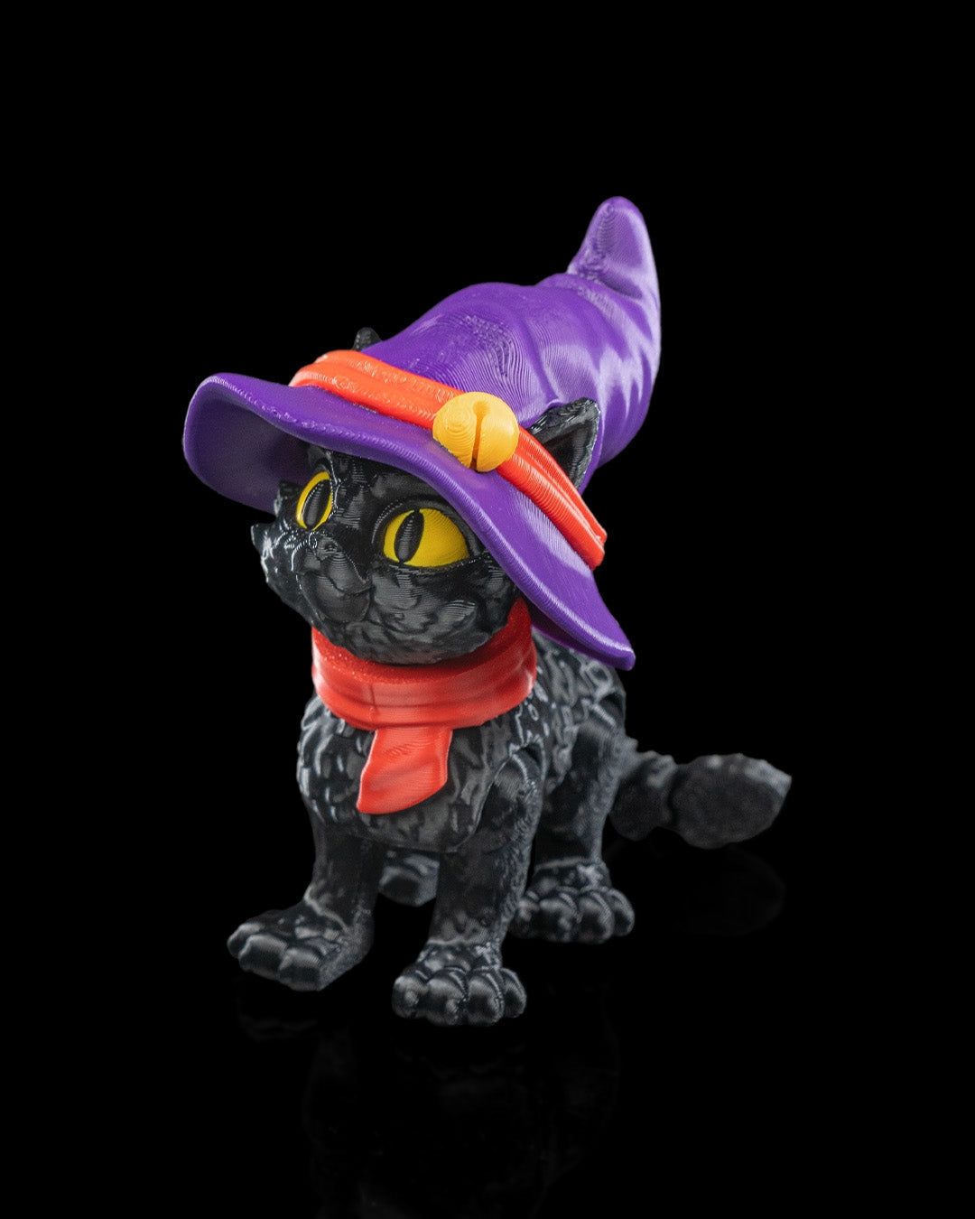 Cute Cat in a Witch’s Hat