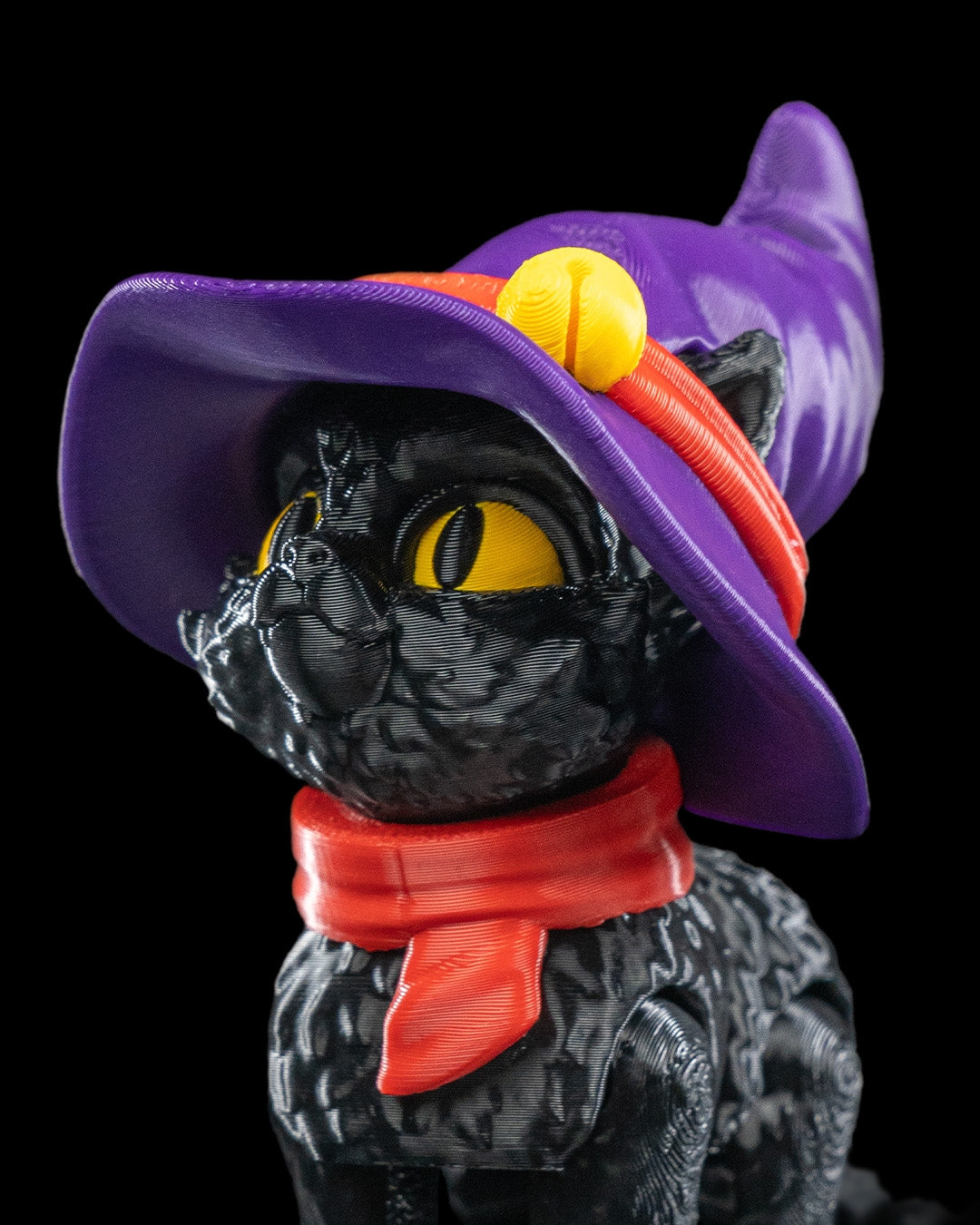 Cute Cat in a Witch’s Hat