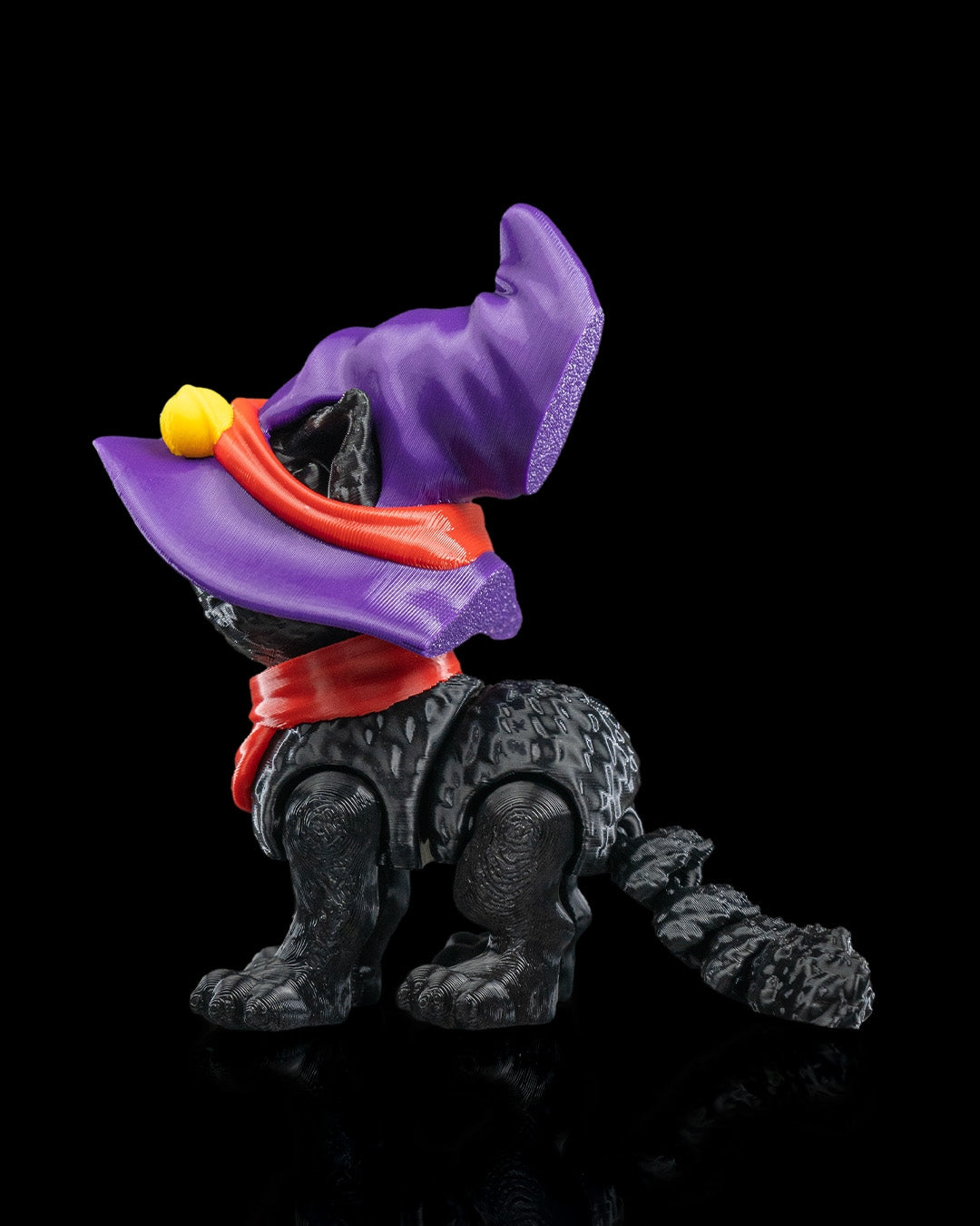 Cute Cat in a Witch’s Hat