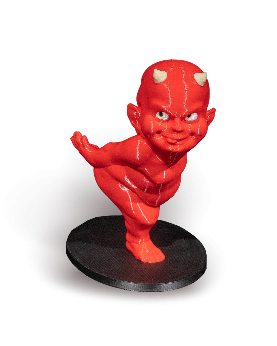 Mischievous Devil Baby Tabasco Sauce Bottle Holder