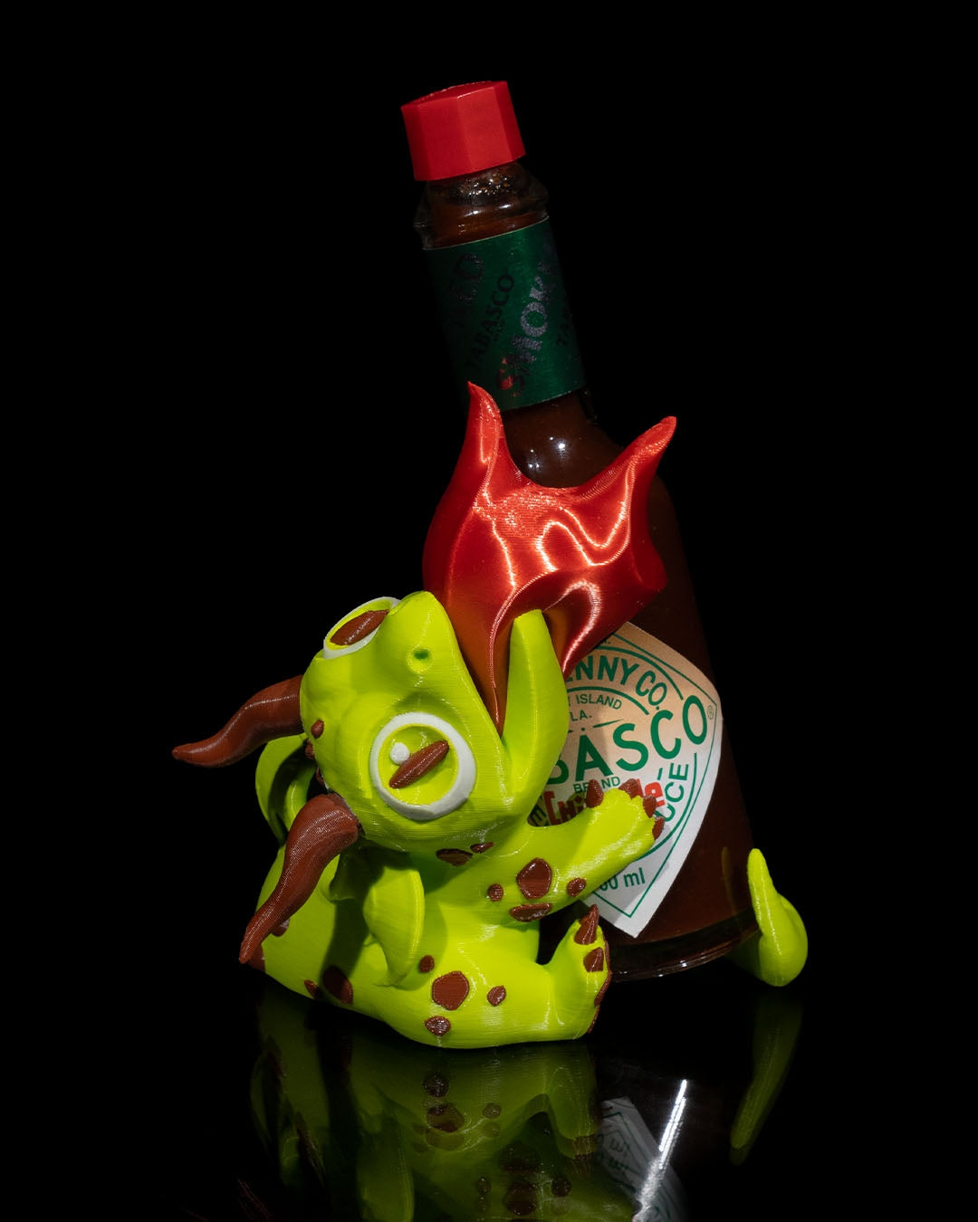 Dragon’s Breath Tabasco Sauce Bottle Holder