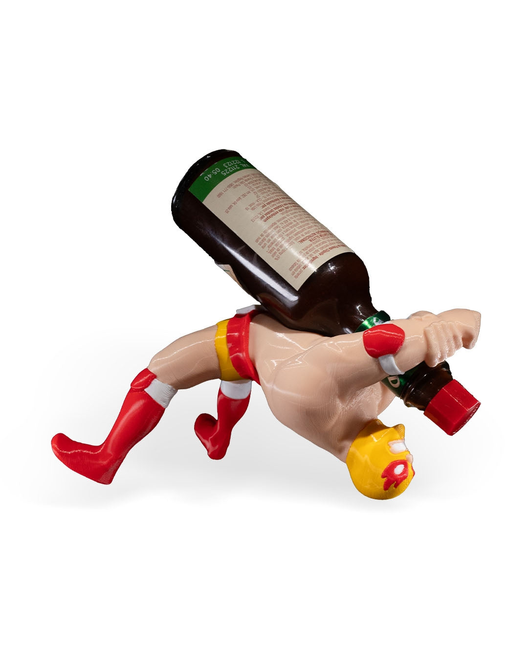 Mexican Wrestler Tabasco Sauce Bottle Holder