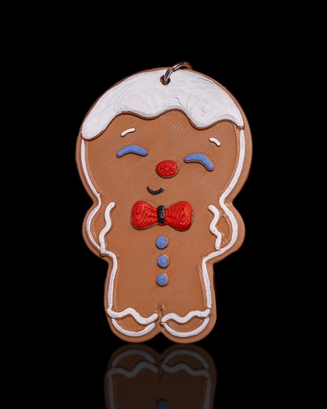 Gingerbread Keychain/Ornament