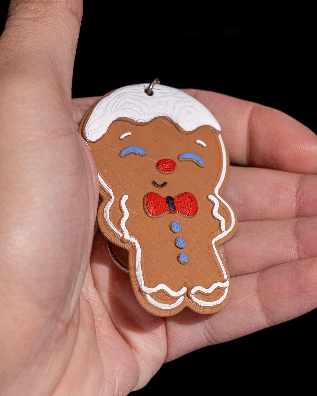 Gingerbread Keychain/Ornament