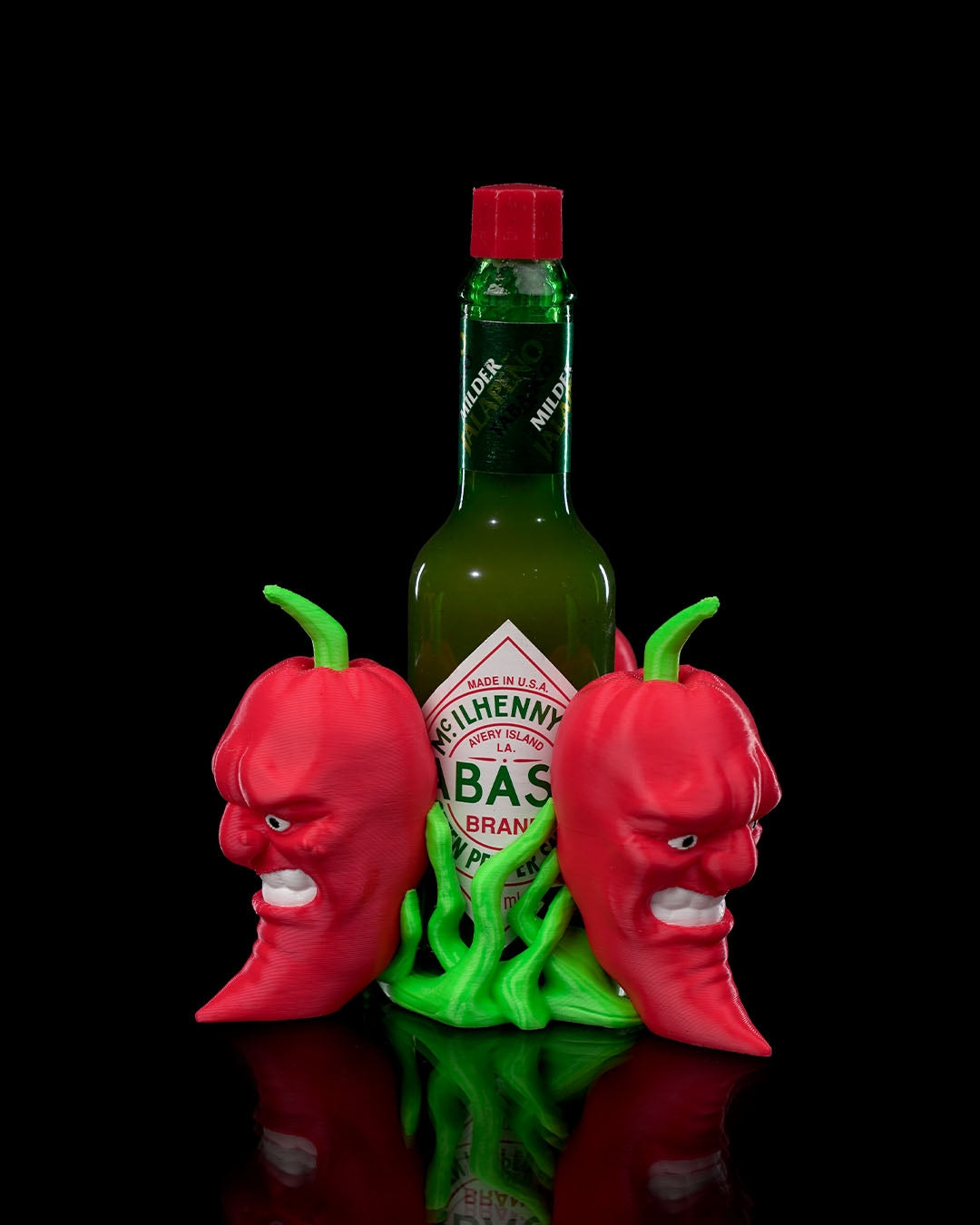 Heat Range Tabasco Sauce Bottle Holder