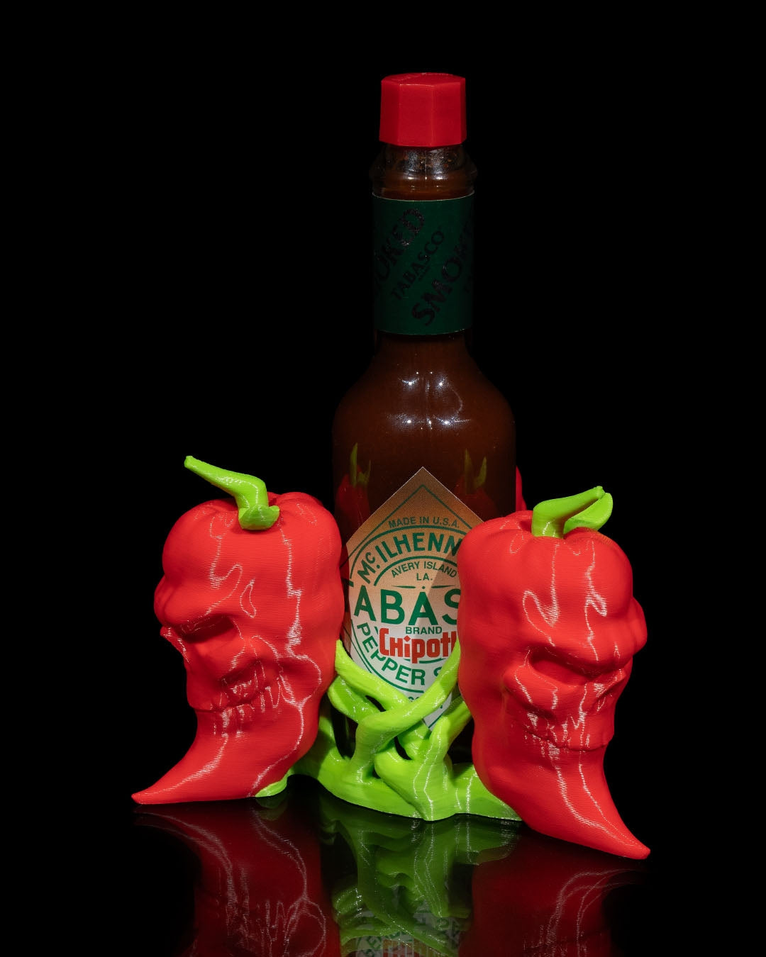 Heat Range Tabasco Sauce Bottle Holder