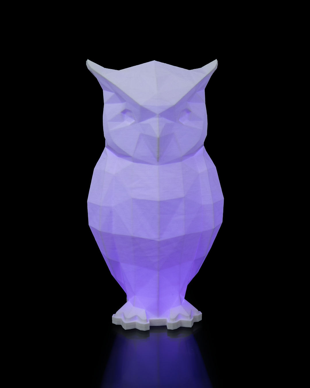 Owl Lamp - RGB LED lamp with remote control