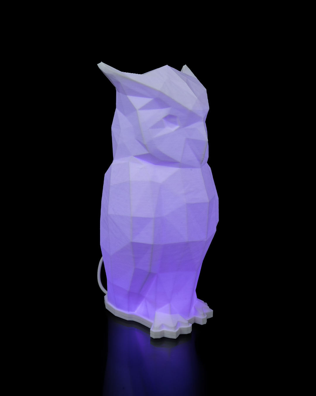 Owl Lamp - RGB LED lamp with remote control