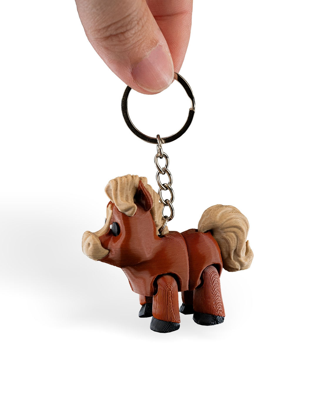 Max the articulated Horse Keychain/Charm