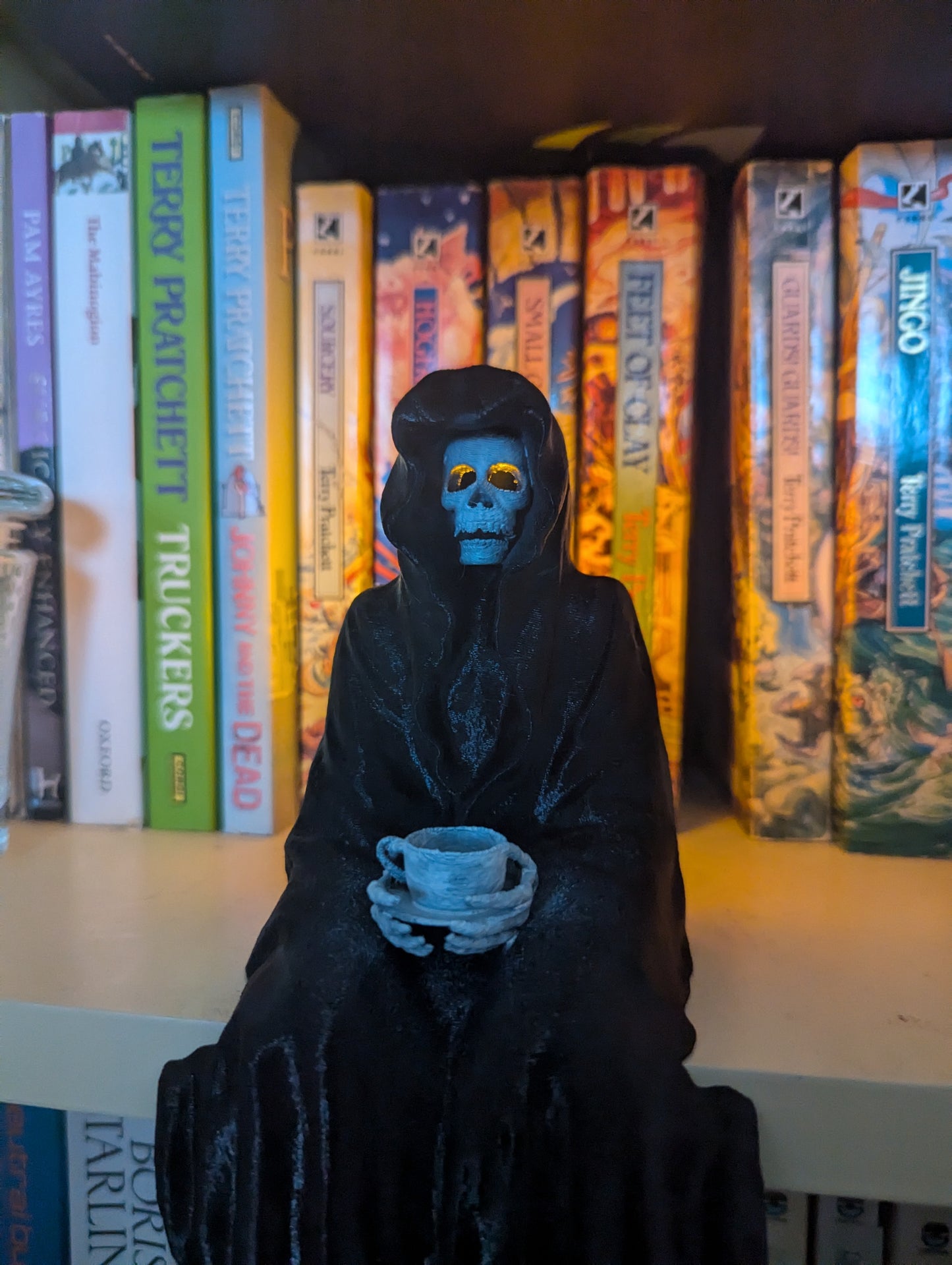 Grim Reaper Statue with LED Tealight Holder – Inspired by A Court of Thorns and Roses