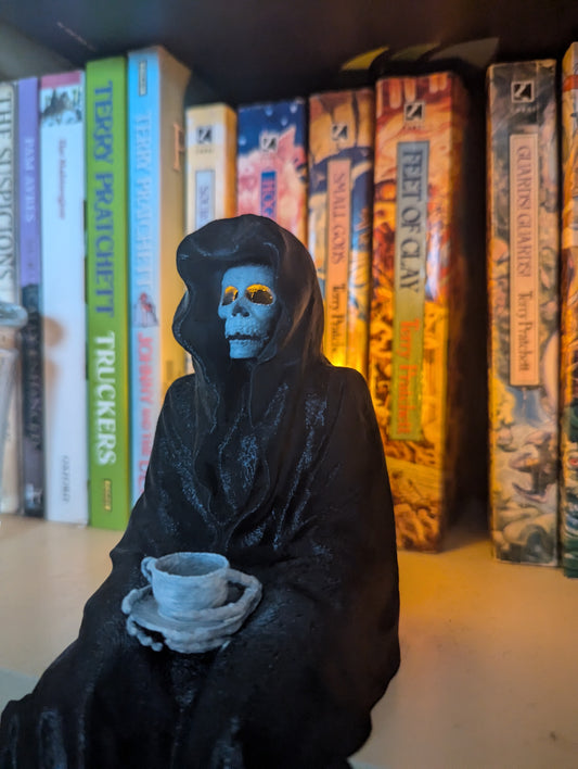 Grim Reaper Statue with LED Tealight Holder – Inspired by A Court of Thorns and Roses