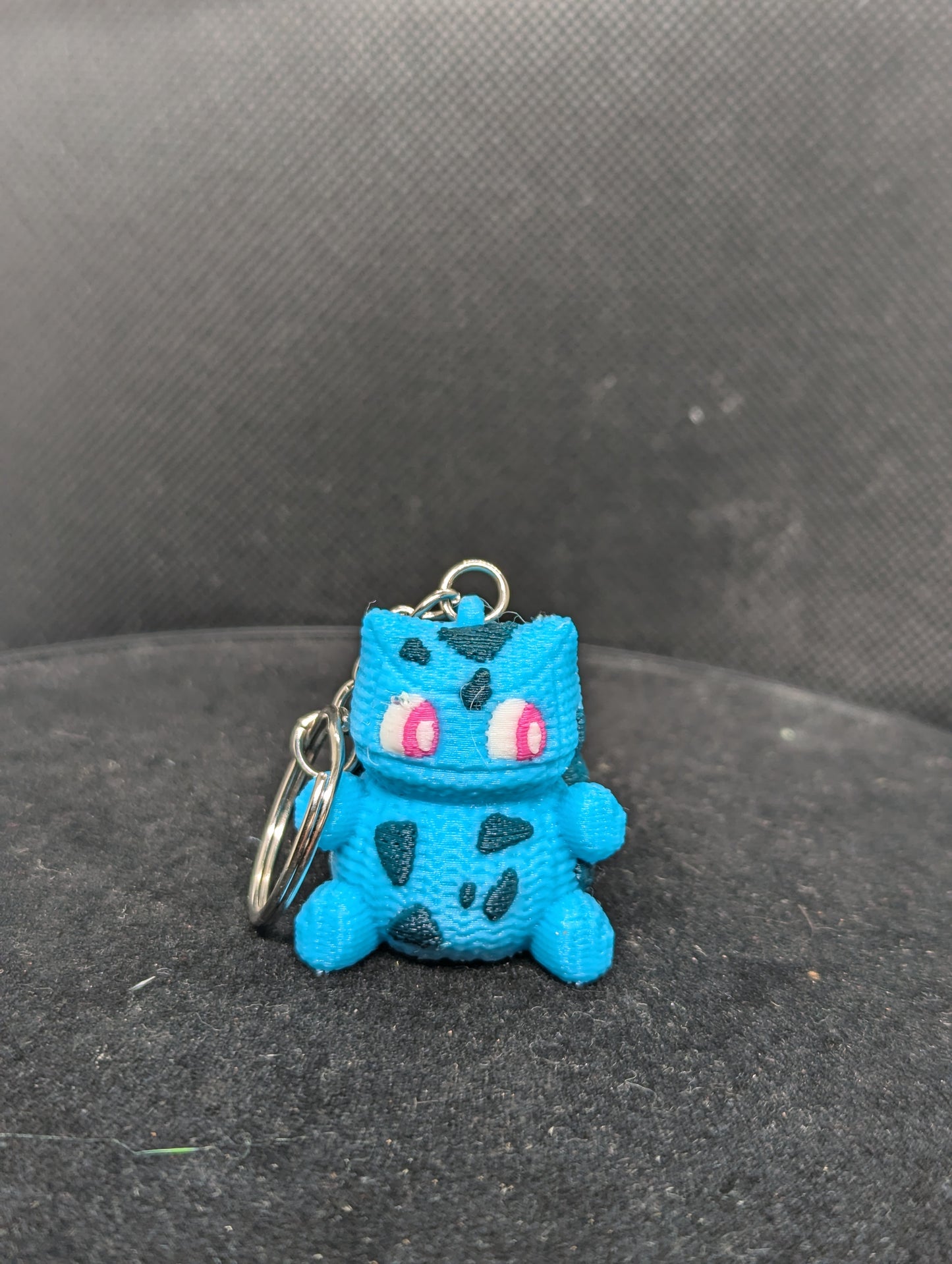 Cute Crochet-Style Bulbasaur-Inspired Charm\Keychain