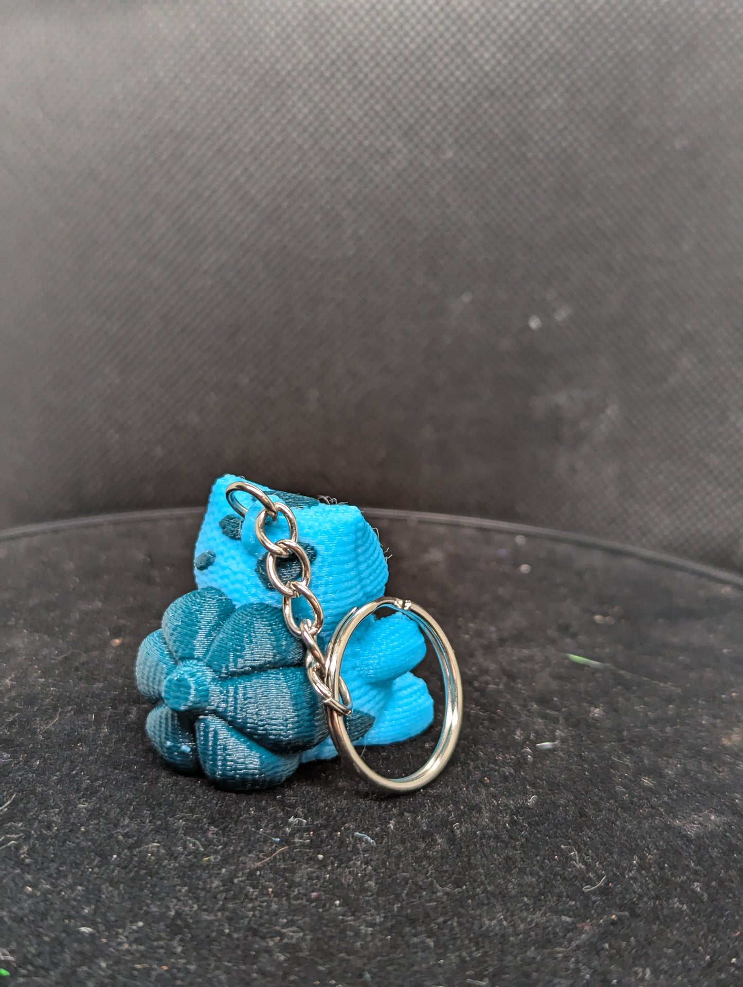 Cute Crochet-Style Bulbasaur-Inspired Charm\Keychain