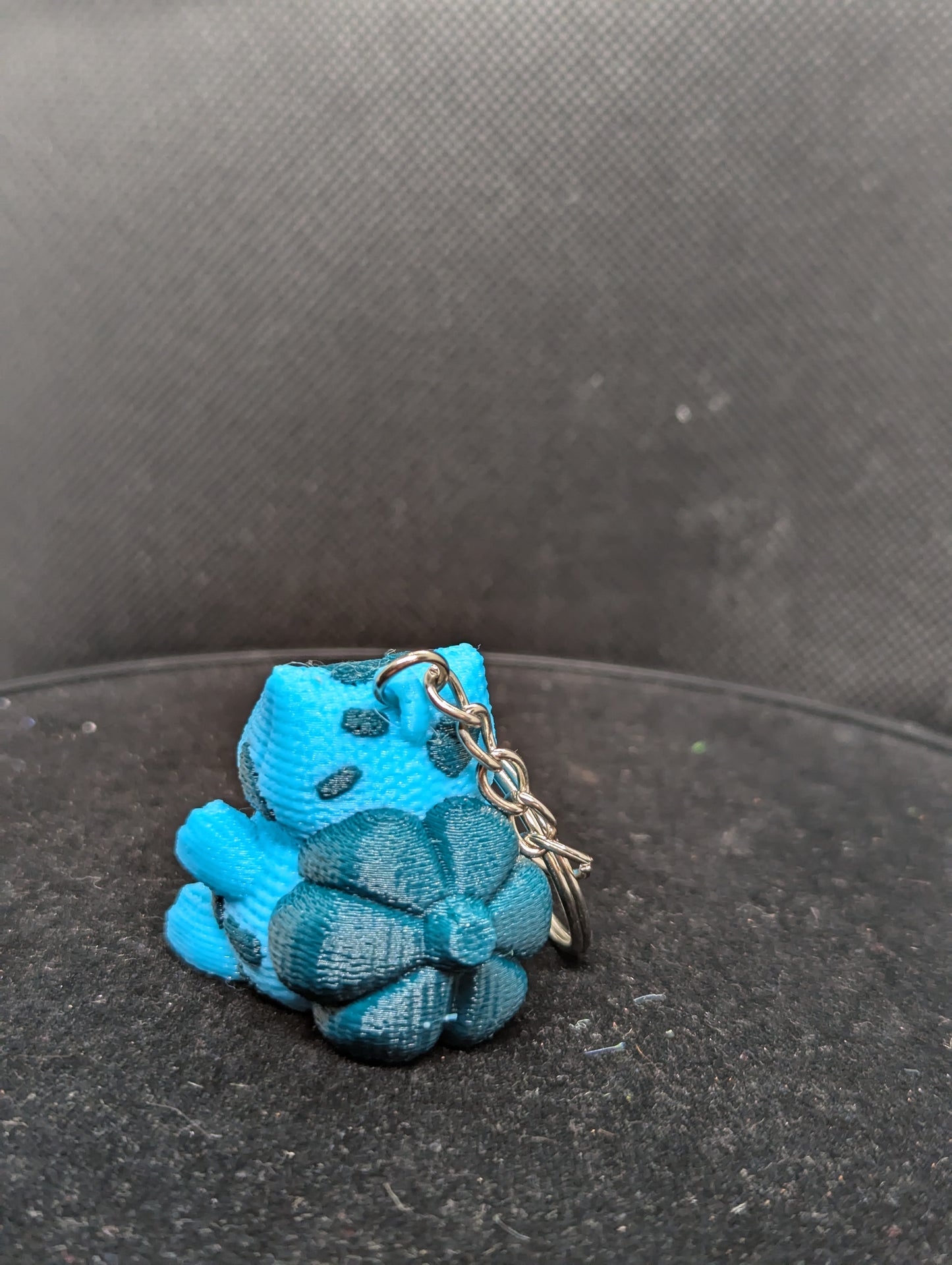 Cute Crochet-Style Bulbasaur-Inspired Charm\Keychain