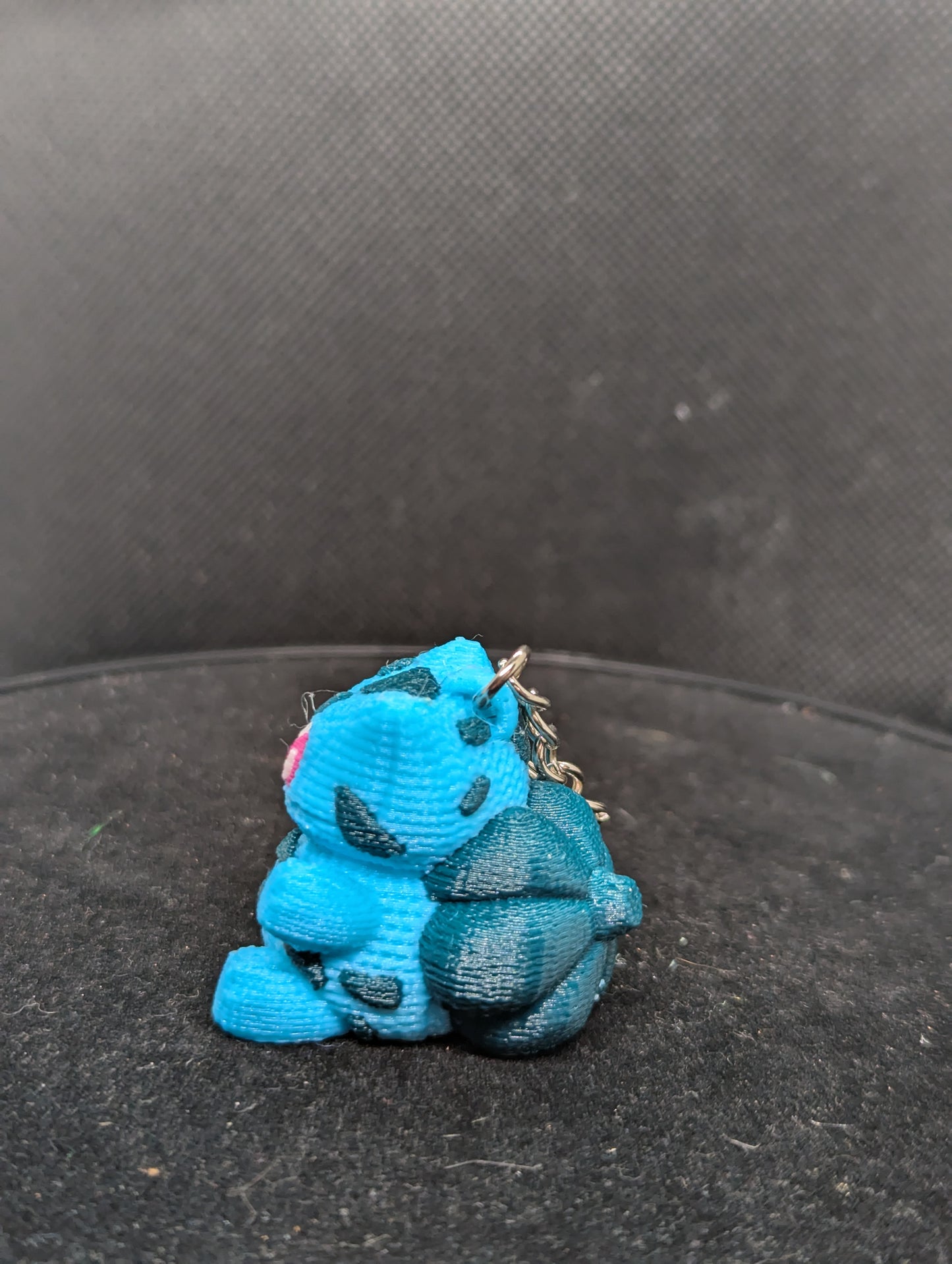 Cute Crochet-Style Bulbasaur-Inspired Charm\Keychain