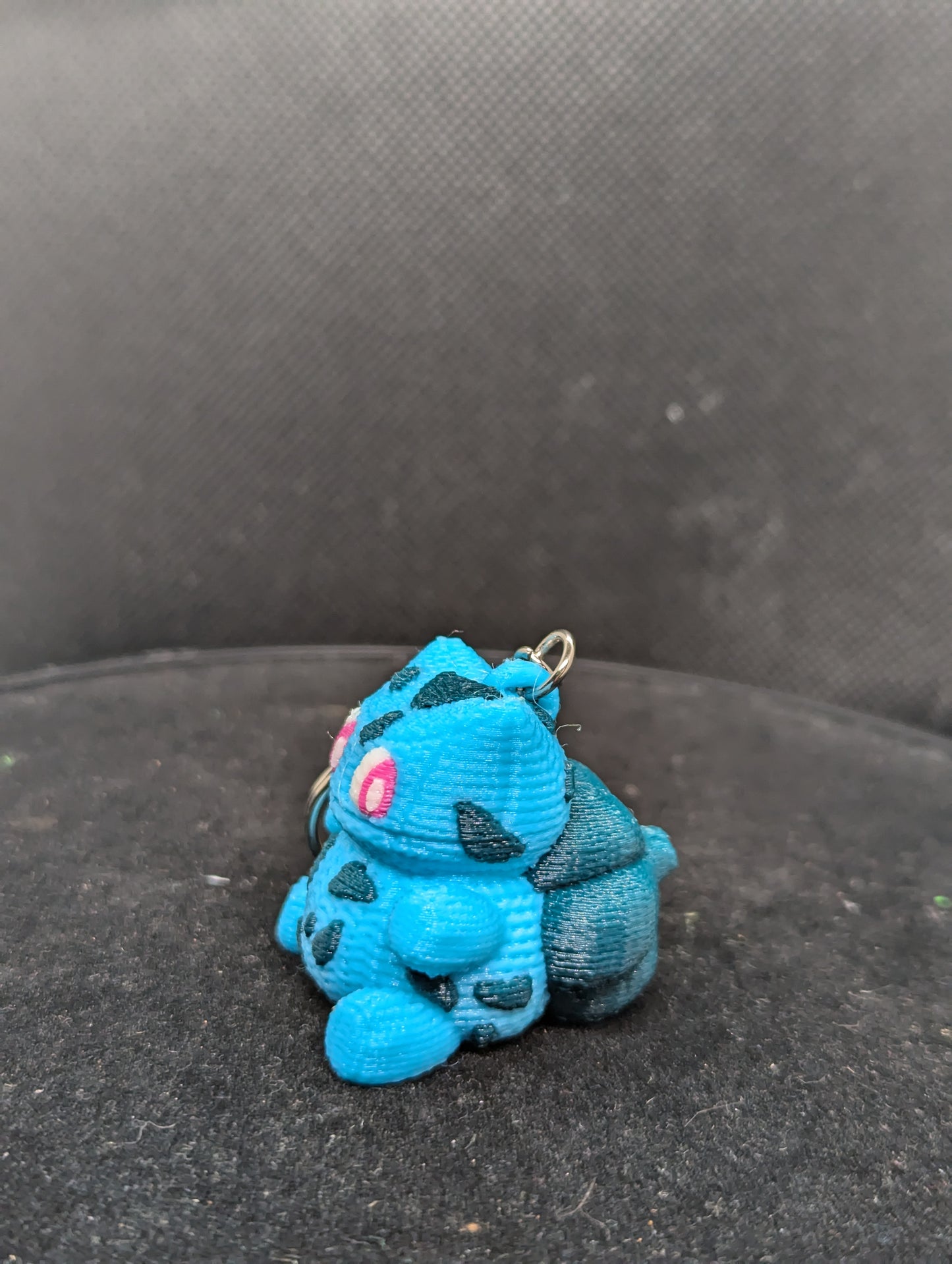 Cute Crochet-Style Bulbasaur-Inspired Charm\Keychain