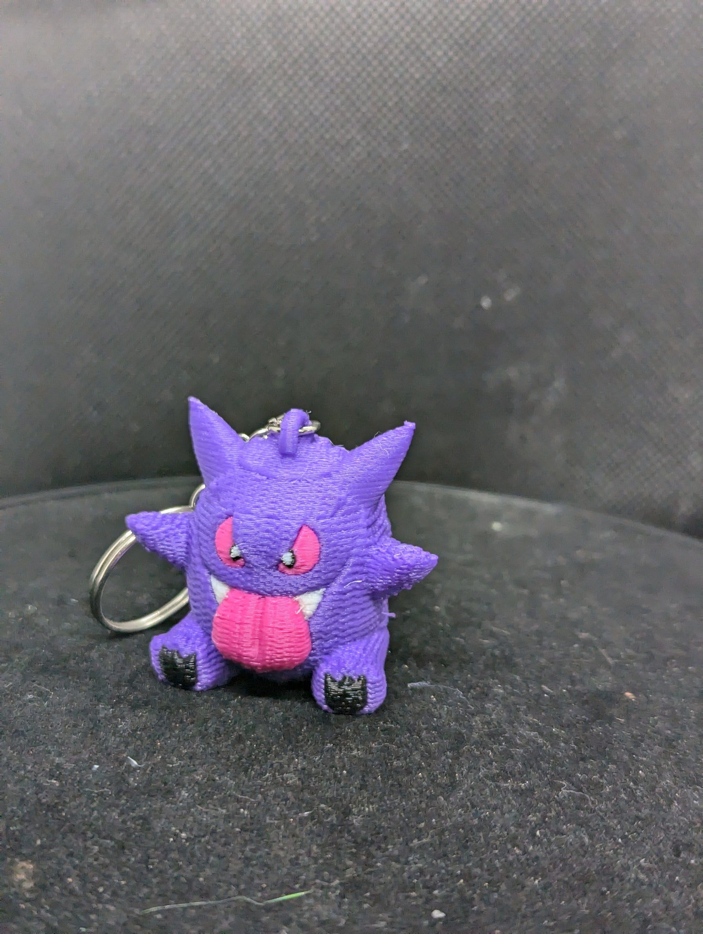 Cute Crochet-Style Gengar-Inspired Charm