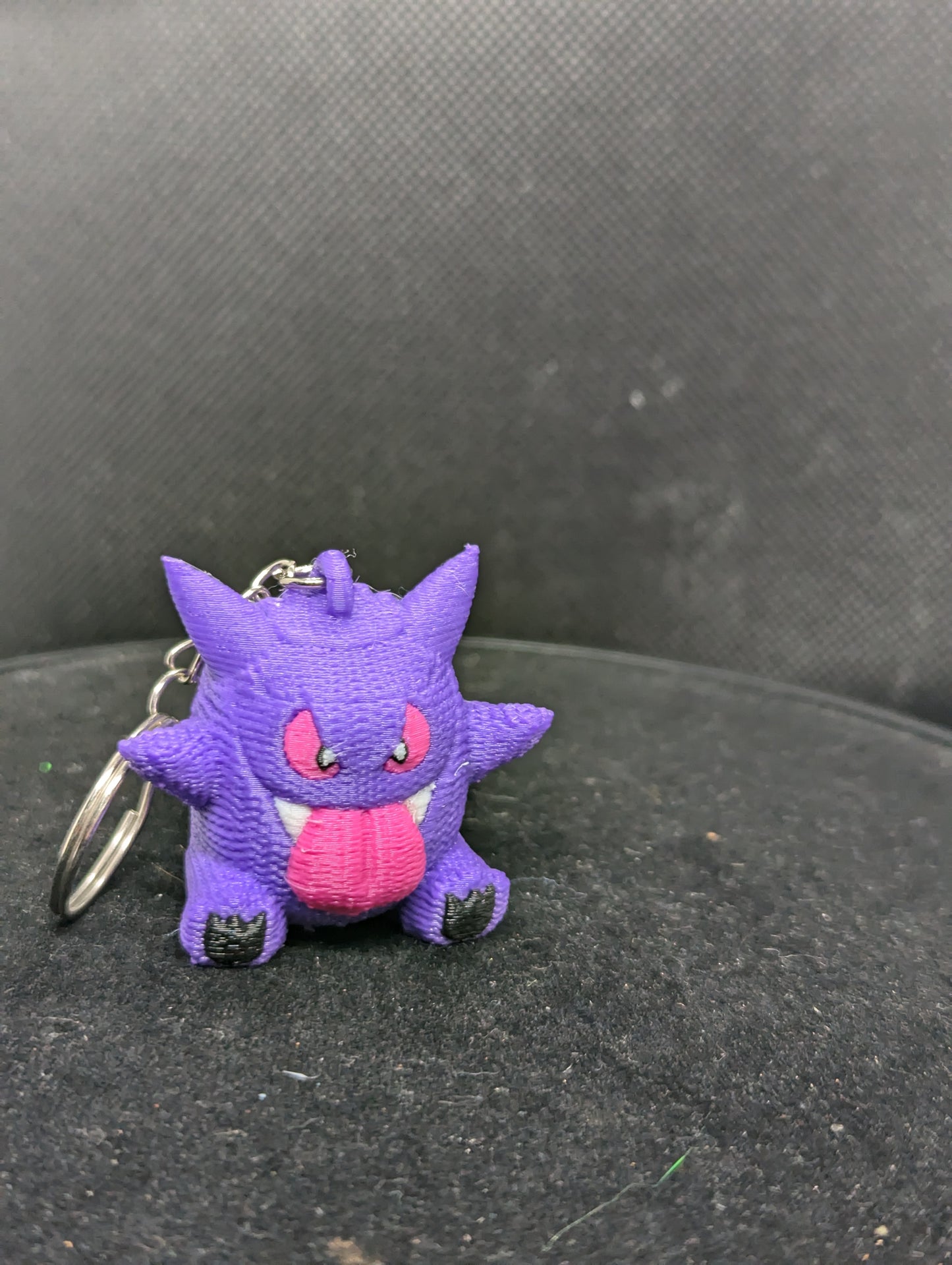 Cute Crochet-Style Gengar-Inspired Charm