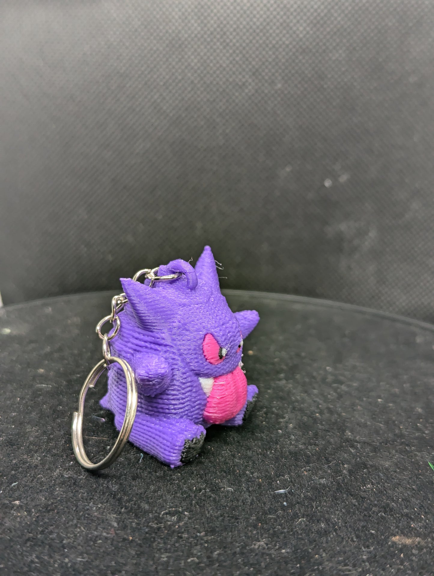 Cute Crochet-Style Gengar-Inspired Charm