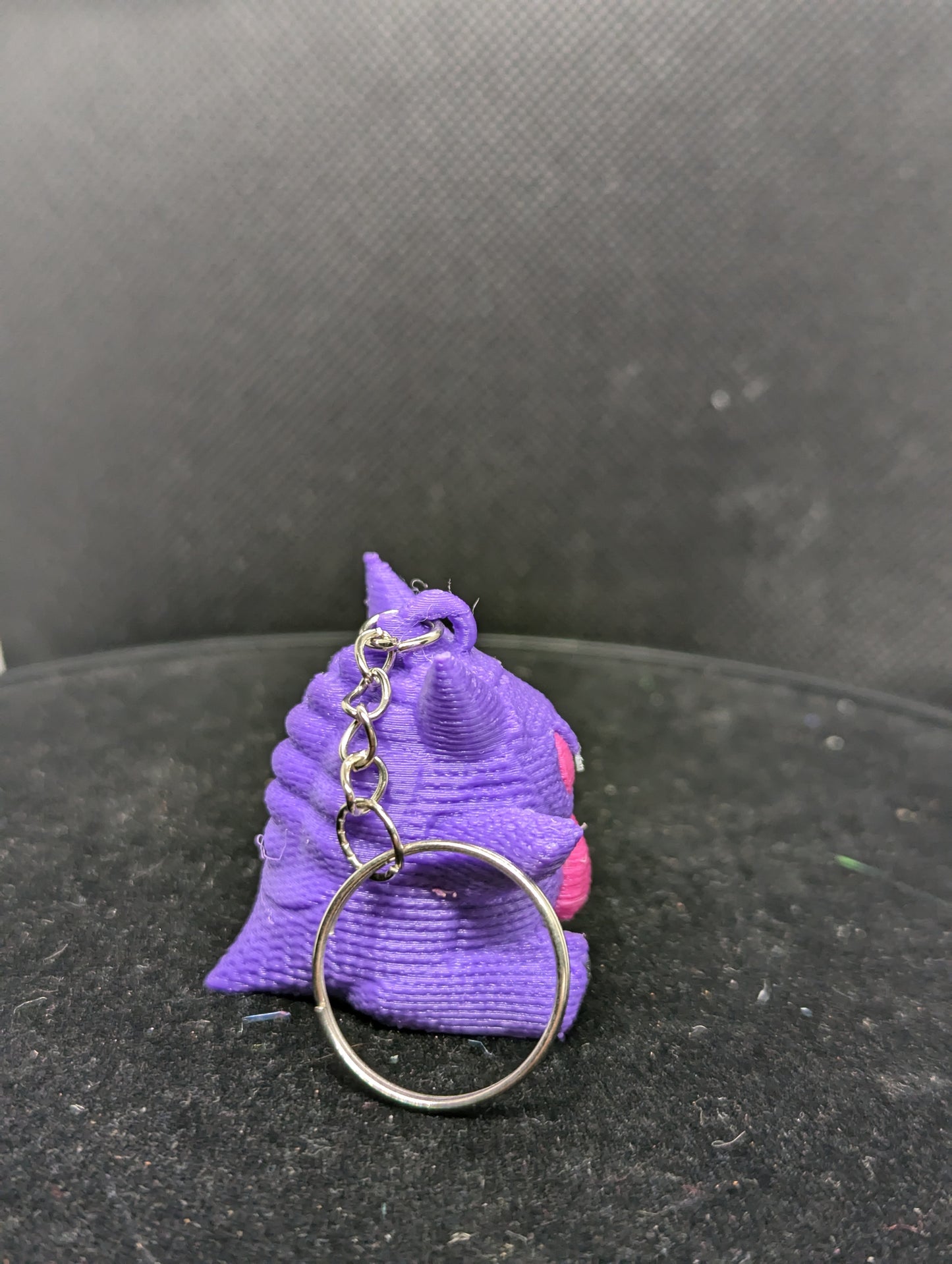 Cute Crochet-Style Gengar-Inspired Charm