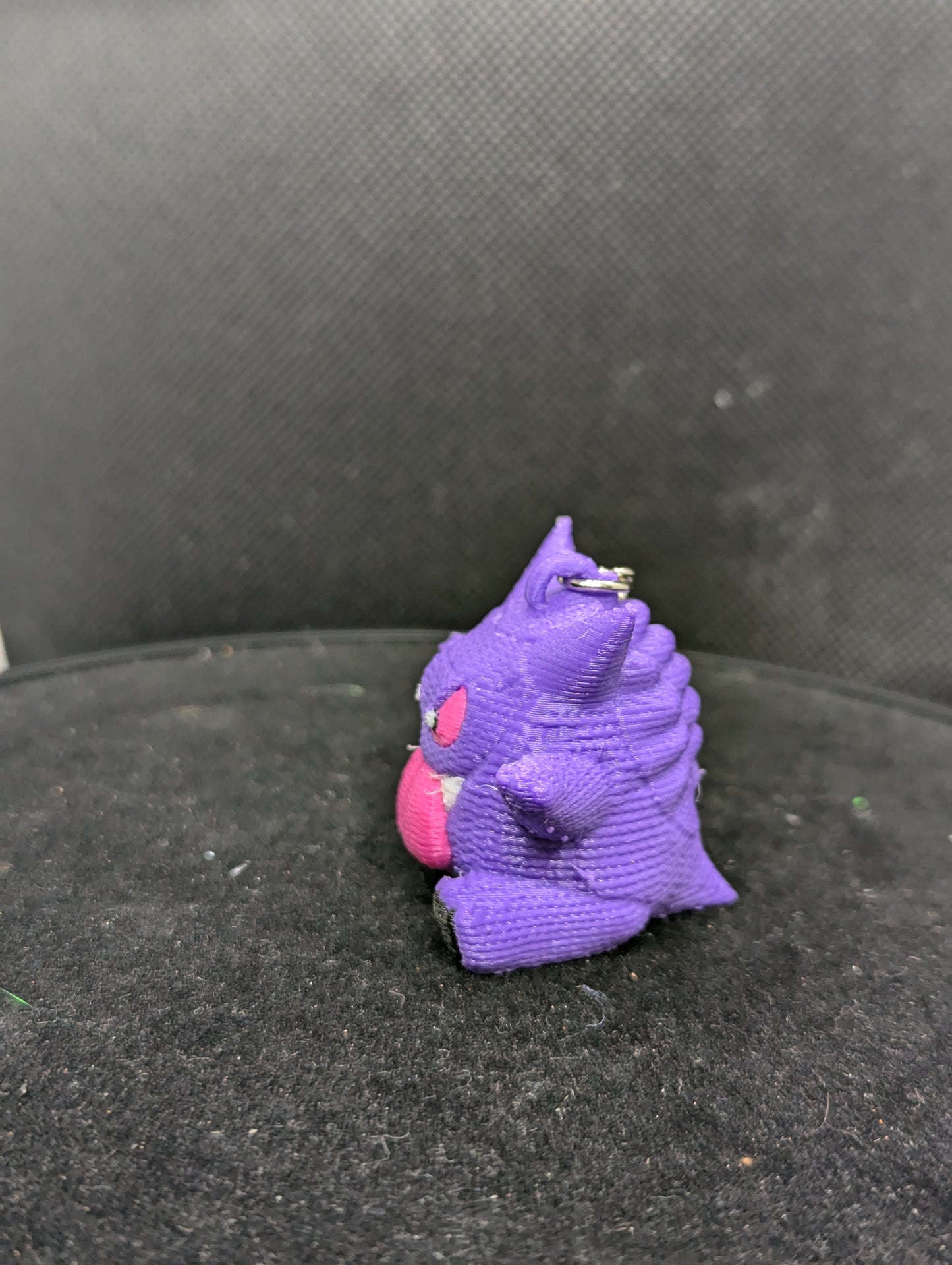 Cute Crochet-Style Gengar-Inspired Charm