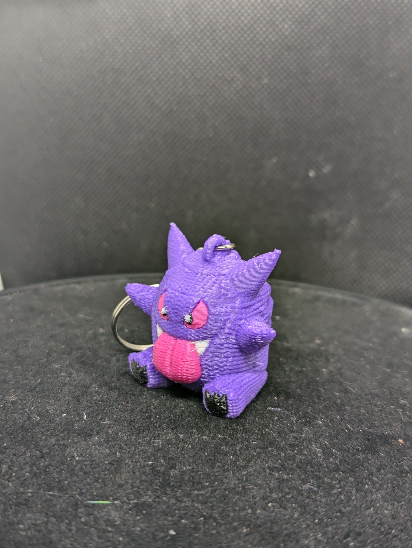 Cute Crochet-Style Gengar-Inspired Charm